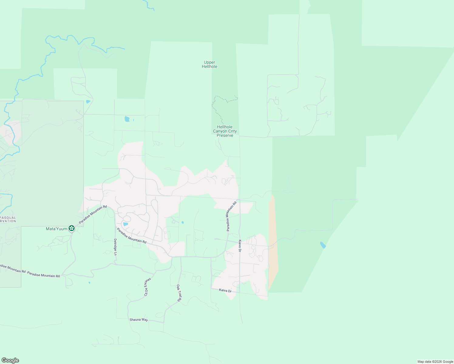 map of restaurants, bars, coffee shops, grocery stores, and more near 19298 Los Hermanos Ranch Road in Valley Center