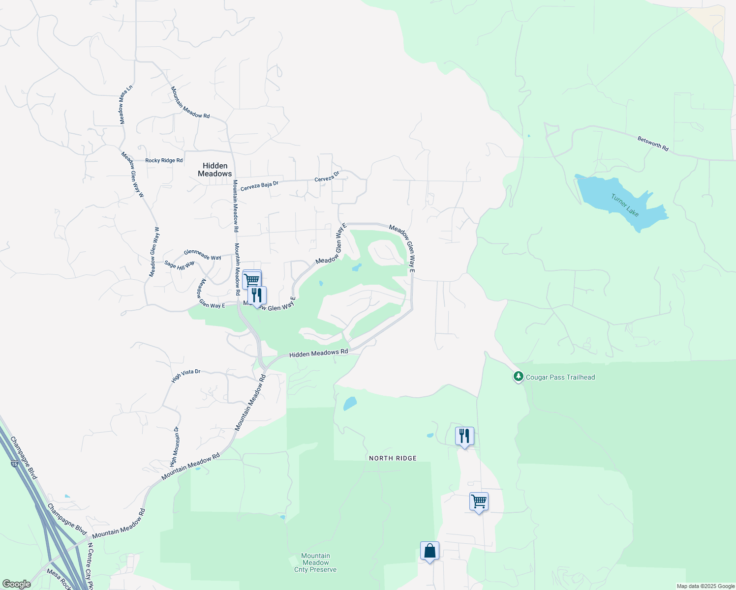 map of restaurants, bars, coffee shops, grocery stores, and more near 27805 Dogwood Glen in Escondido