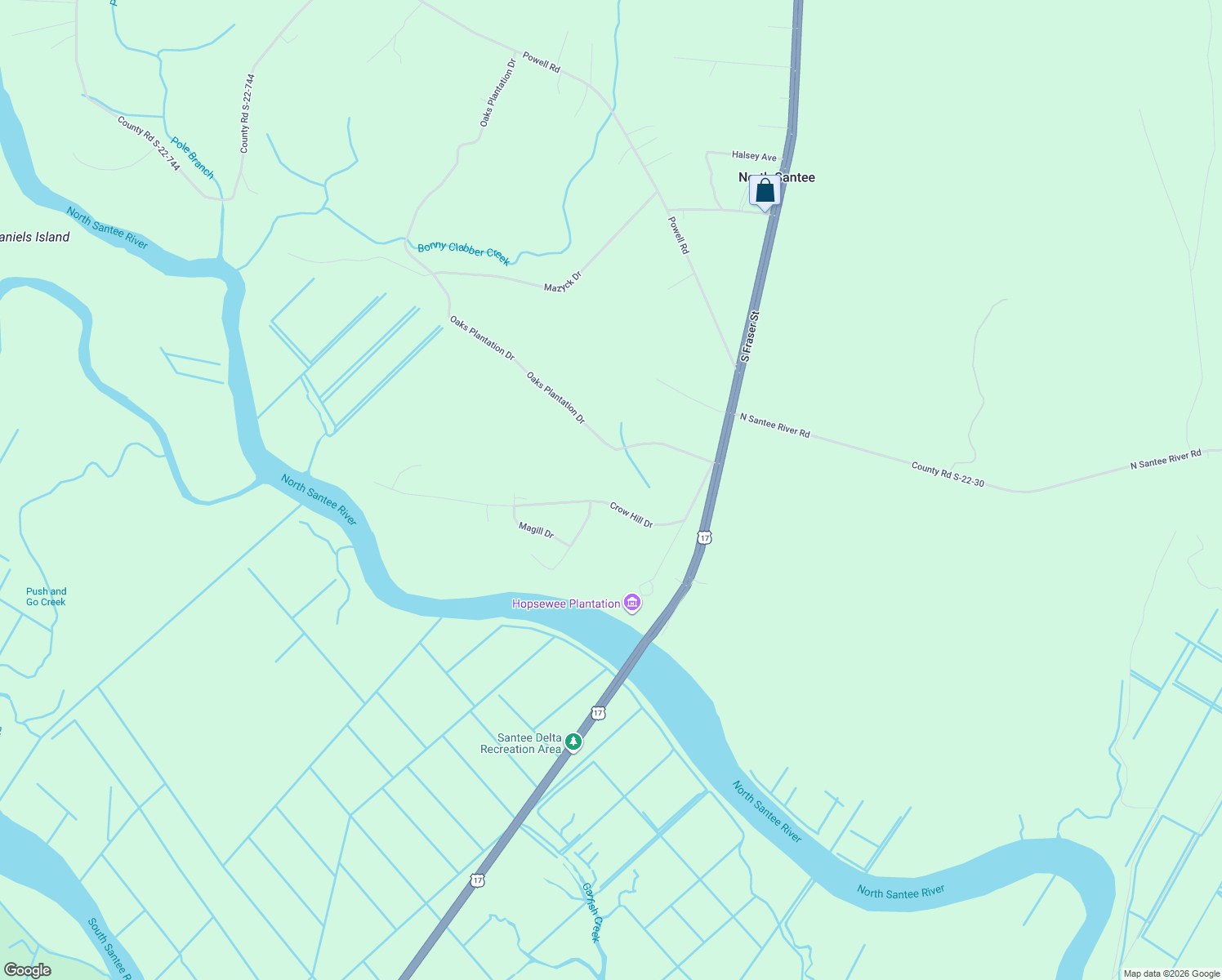map of restaurants, bars, coffee shops, grocery stores, and more near 258 Crow Hill Dr in Georgetown