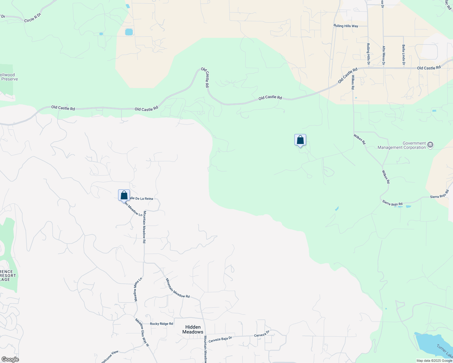 map of restaurants, bars, coffee shops, grocery stores, and more near 29225 Pamoosa Lane in Valley Center