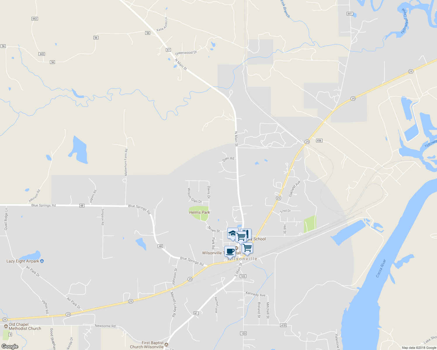 map of restaurants, bars, coffee shops, grocery stores, and more near 67 Quail Court in Wilsonville