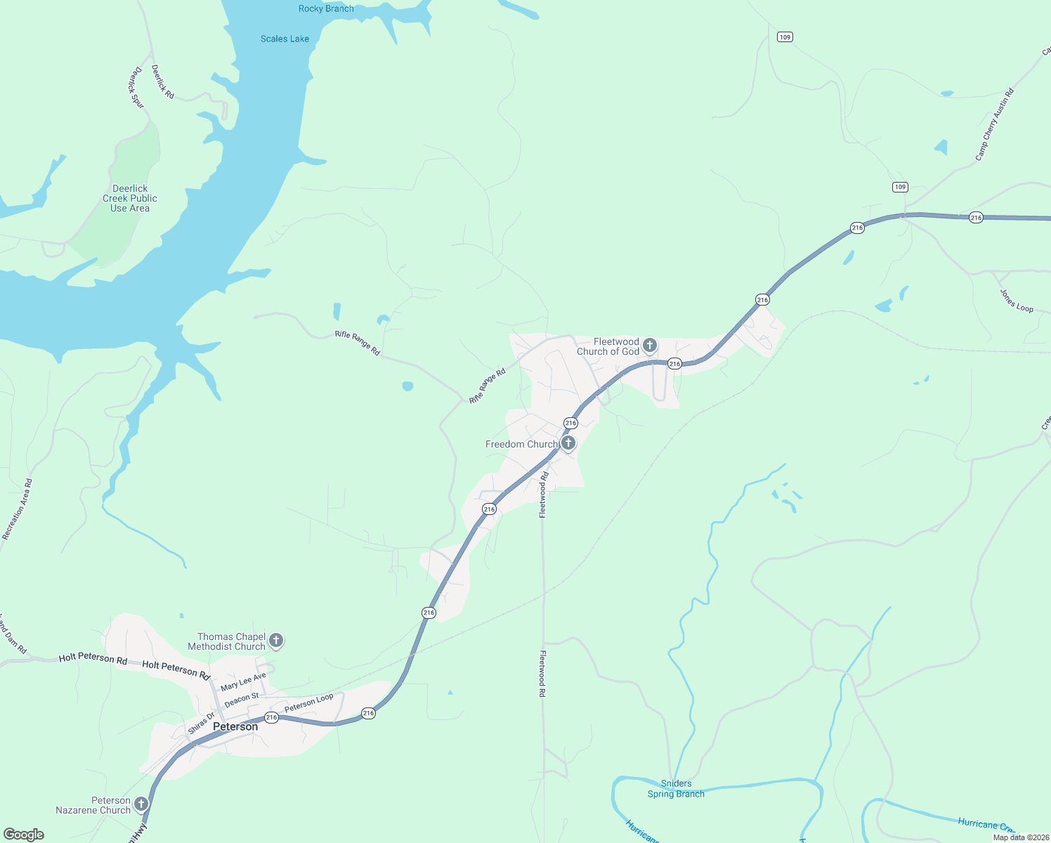 map of restaurants, bars, coffee shops, grocery stores, and more near 13485 Reedy Drive in Cottondale