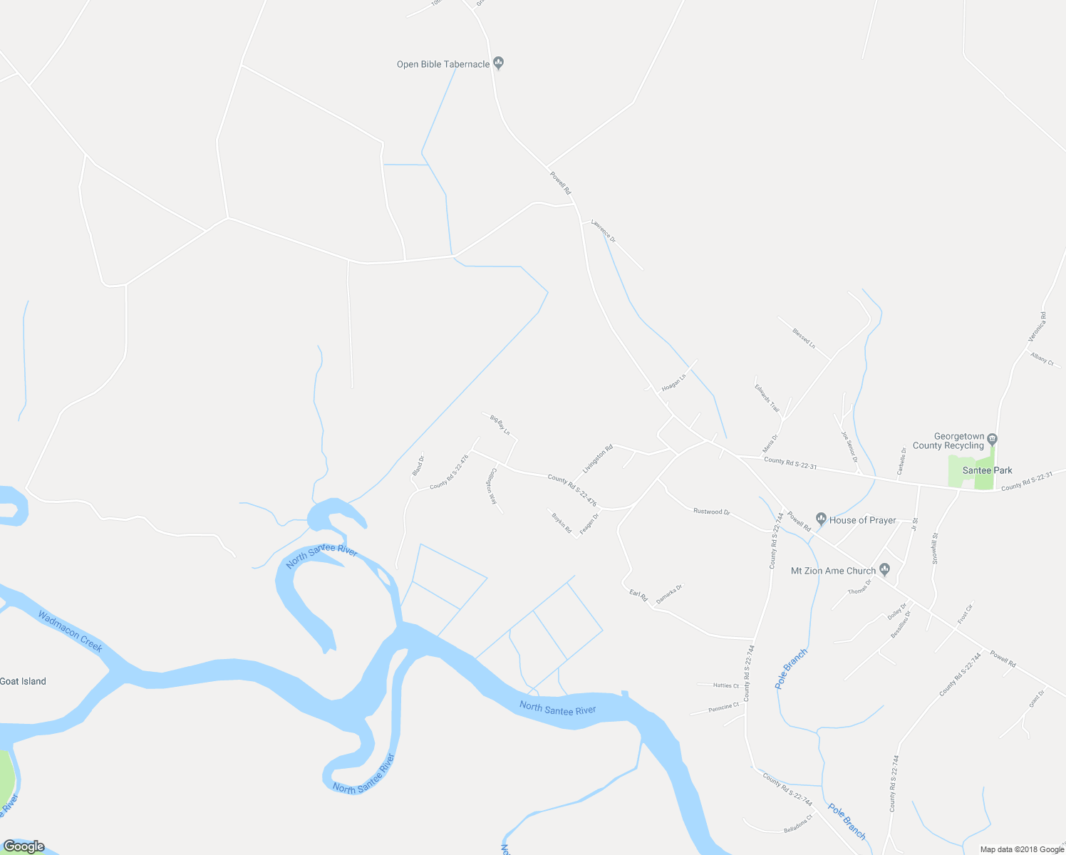 map of restaurants, bars, coffee shops, grocery stores, and more near 158 Luther Trail in Georgetown