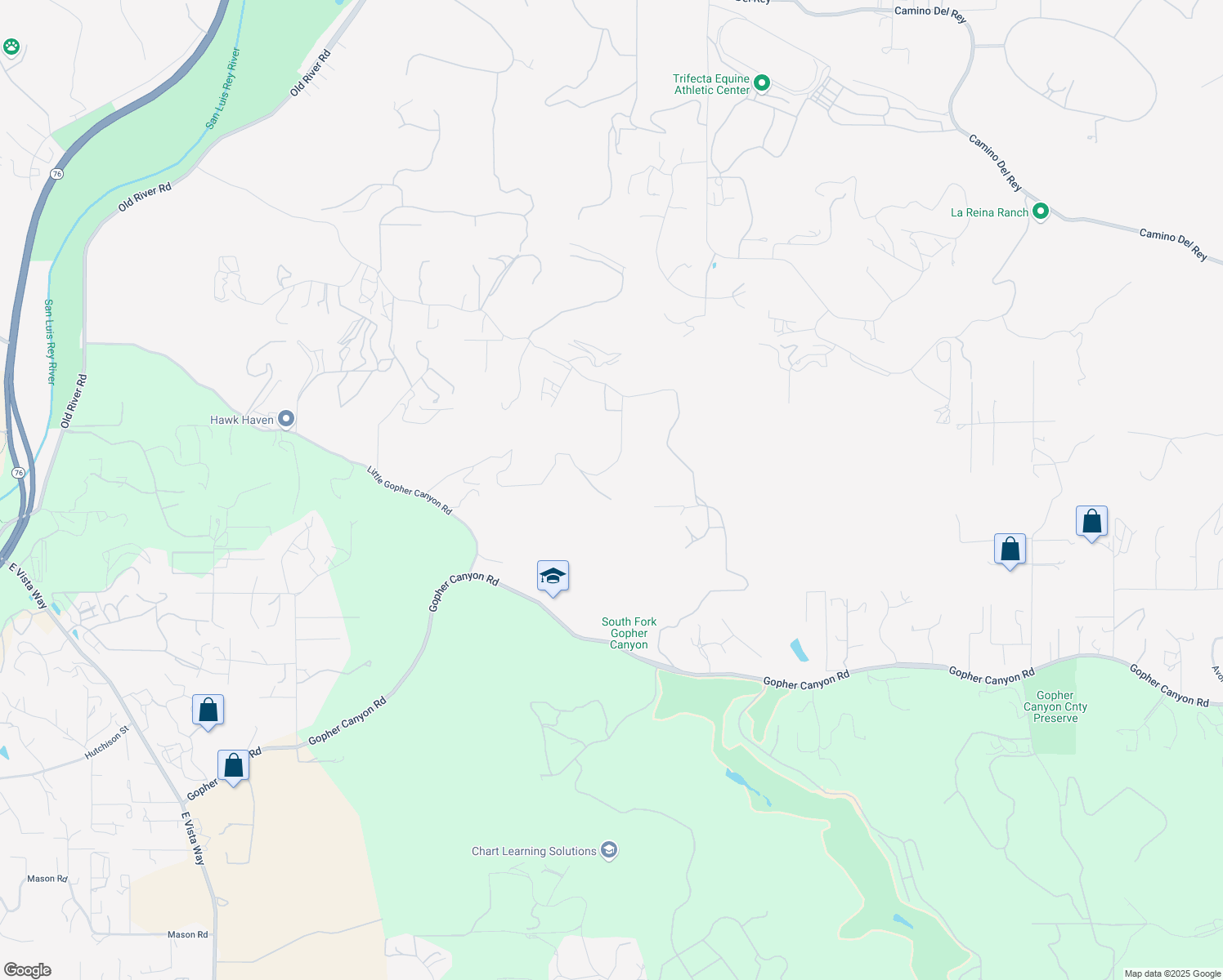 map of restaurants, bars, coffee shops, grocery stores, and more near 1973 Vista Del Mar in Bonsall