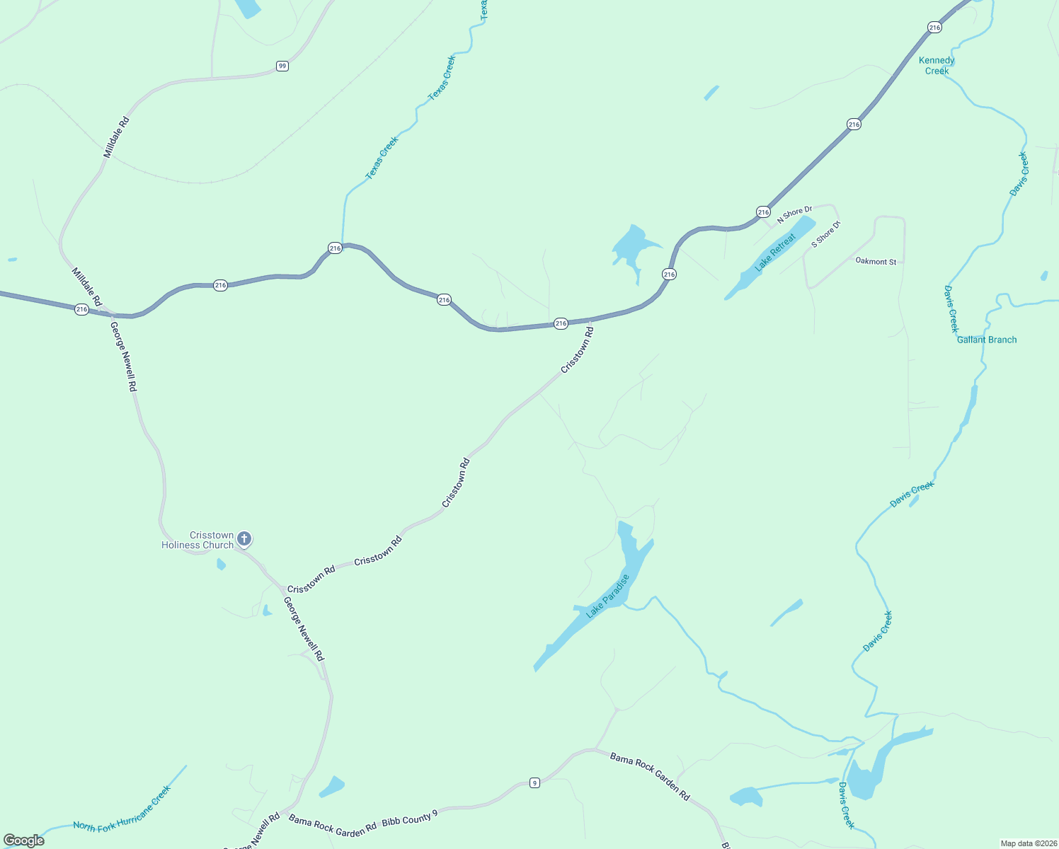 map of restaurants, bars, coffee shops, grocery stores, and more near 18649 Crisstown Road in Vance