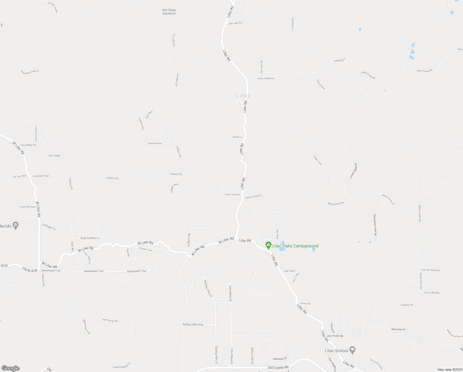 map of restaurants, bars, coffee shops, grocery stores, and more near 11410 Lilac Vista Drive in Valley Center