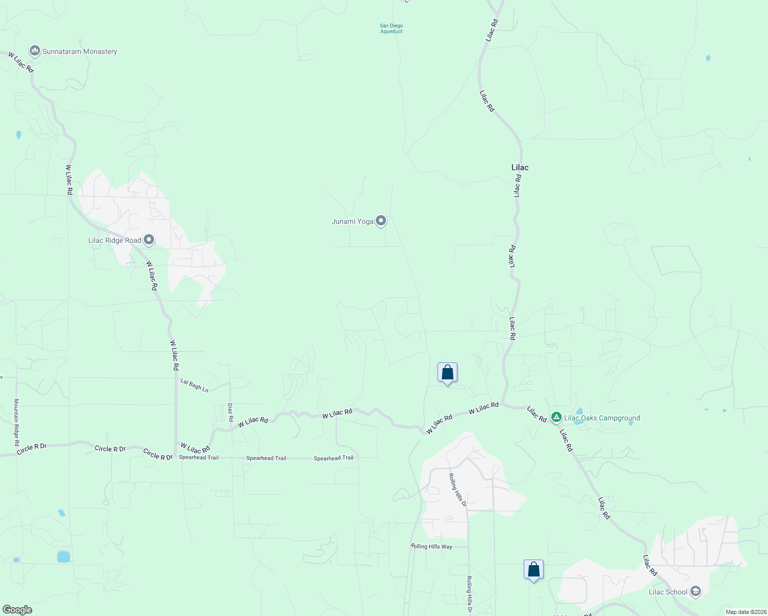 map of restaurants, bars, coffee shops, grocery stores, and more near 11142 Calgary Way in Valley Center