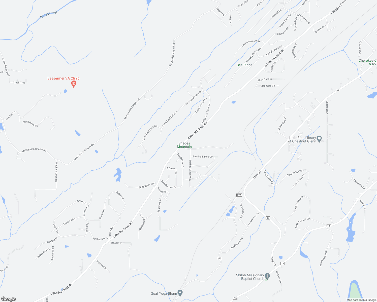 map of restaurants, bars, coffee shops, grocery stores, and more near 500 Sterling Lakes Way in Helena