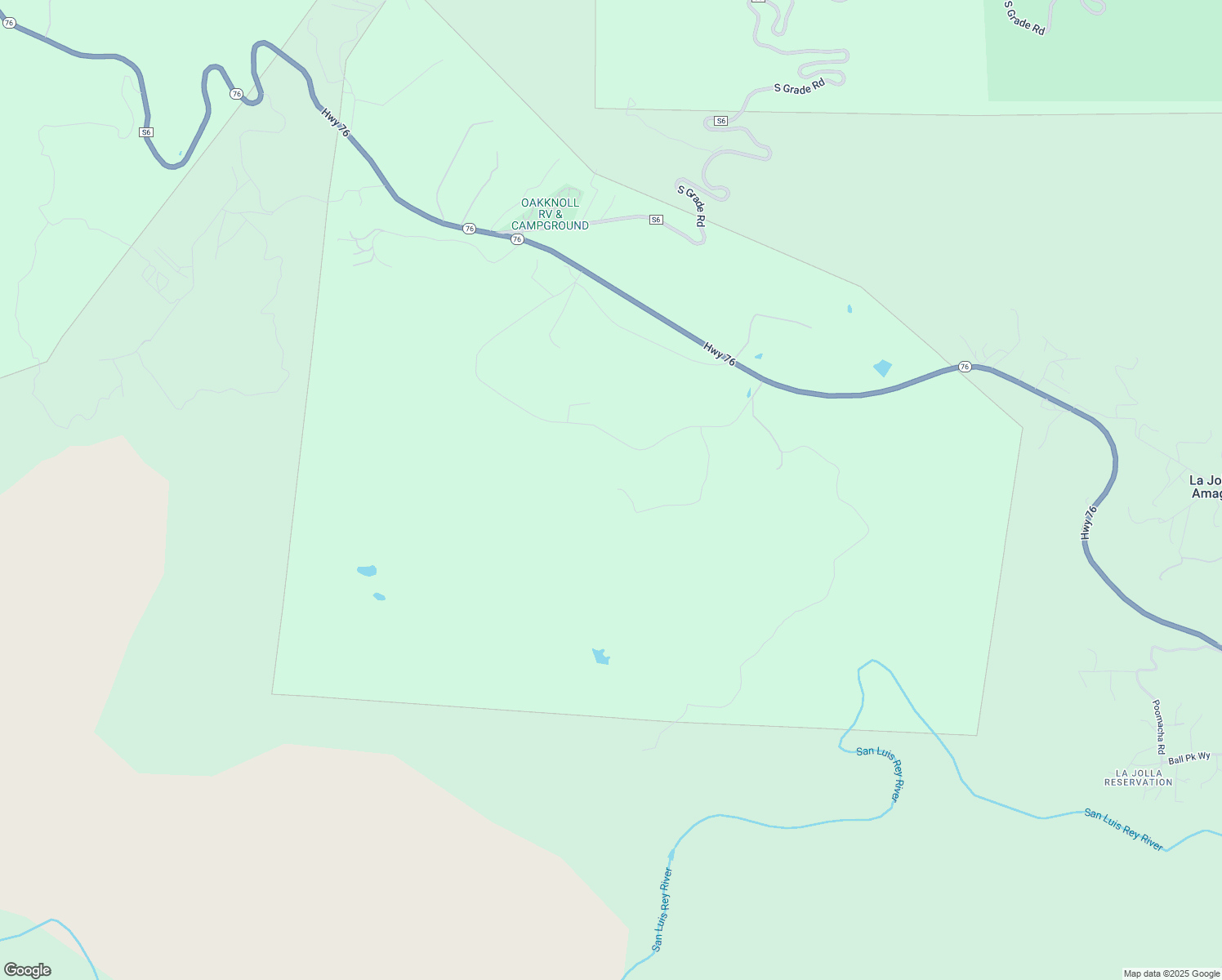 map of restaurants, bars, coffee shops, grocery stores, and more near 20521 California 76 in Valley Center