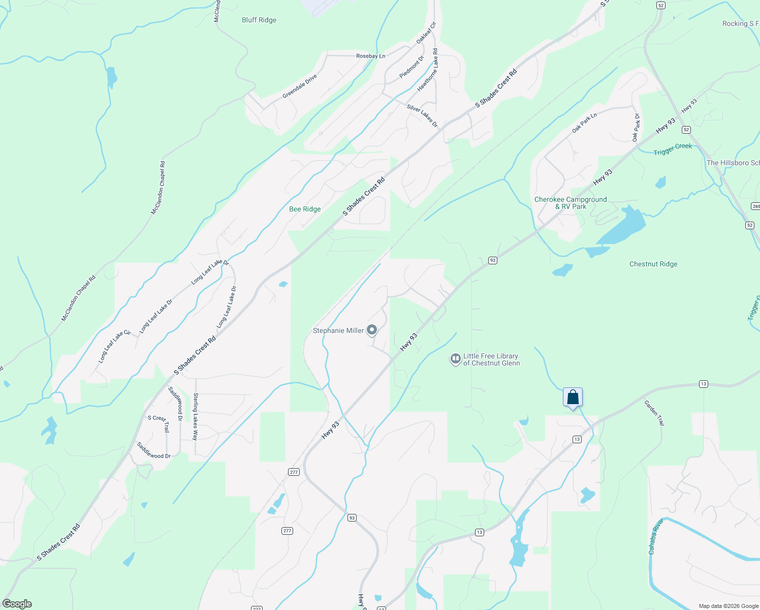 map of restaurants, bars, coffee shops, grocery stores, and more near 136 Royal Gala Drive in Helena