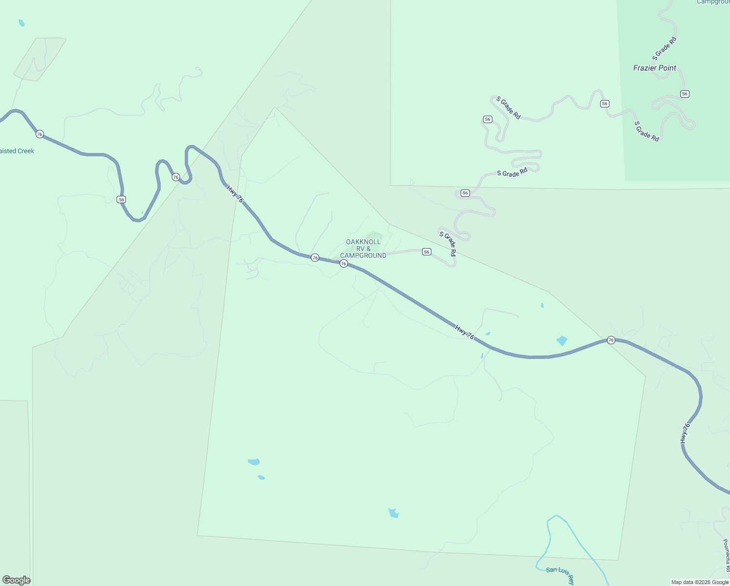 map of restaurants, bars, coffee shops, grocery stores, and more near 20121 California 76 in Pauma Valley
