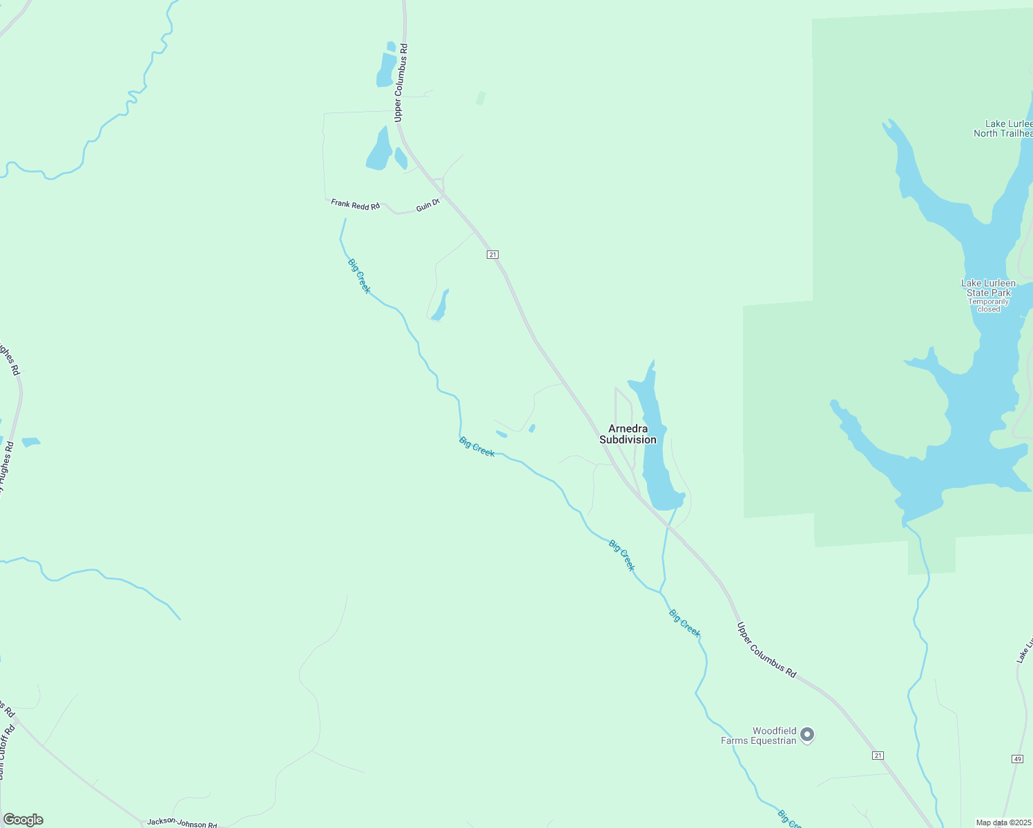 map of restaurants, bars, coffee shops, grocery stores, and more near 15340 Guin Drive in Coker