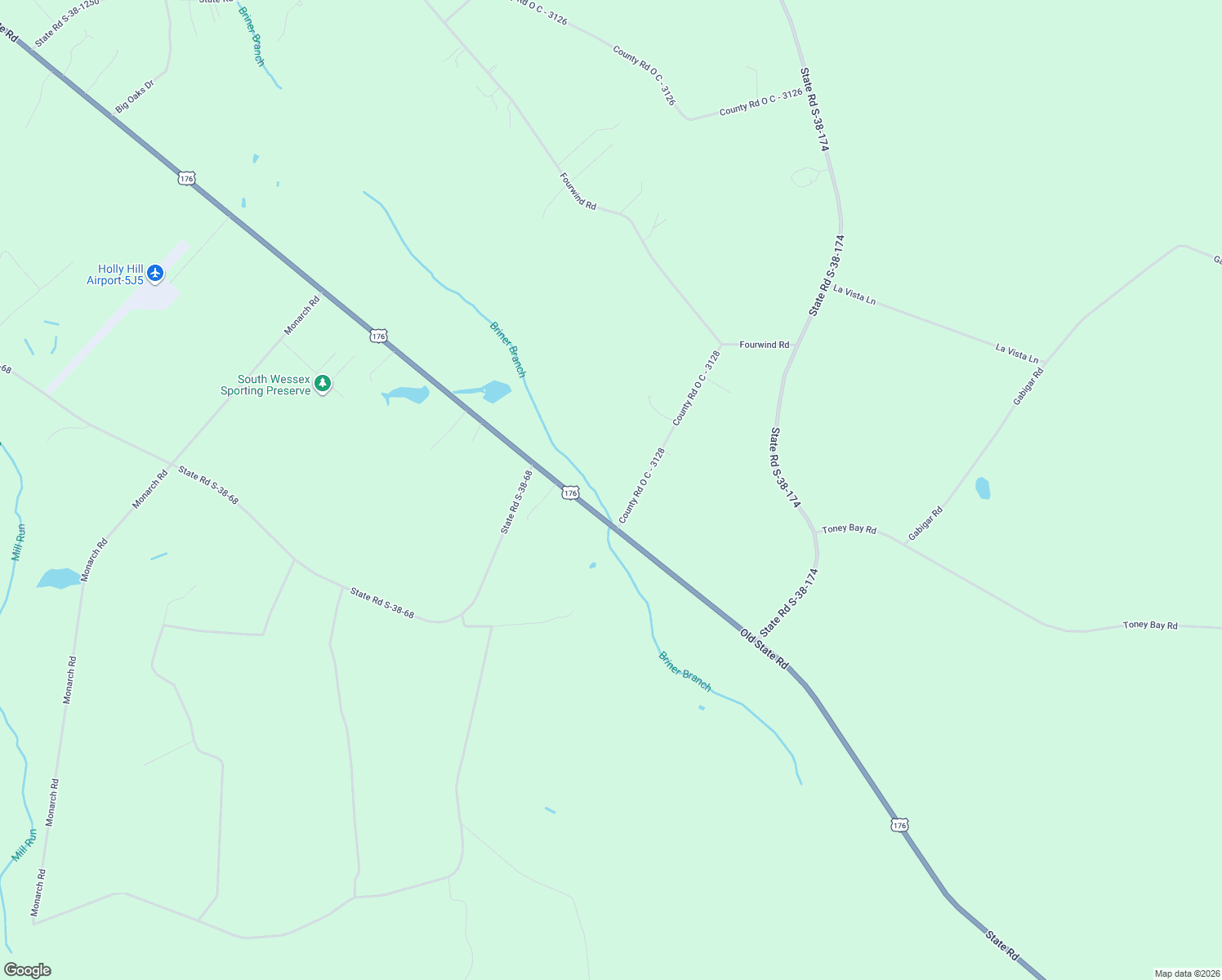 map of restaurants, bars, coffee shops, grocery stores, and more near 334 County Road O C - 3128 in Holly Hill