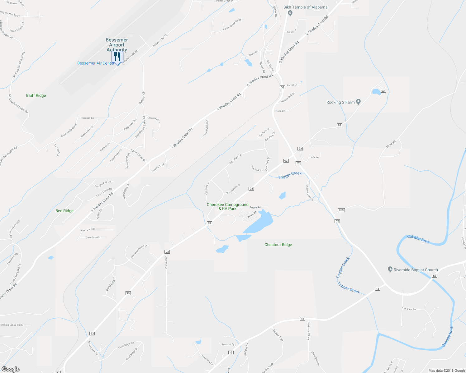 map of restaurants, bars, coffee shops, grocery stores, and more near 1414 Woodlands Circle in Helena