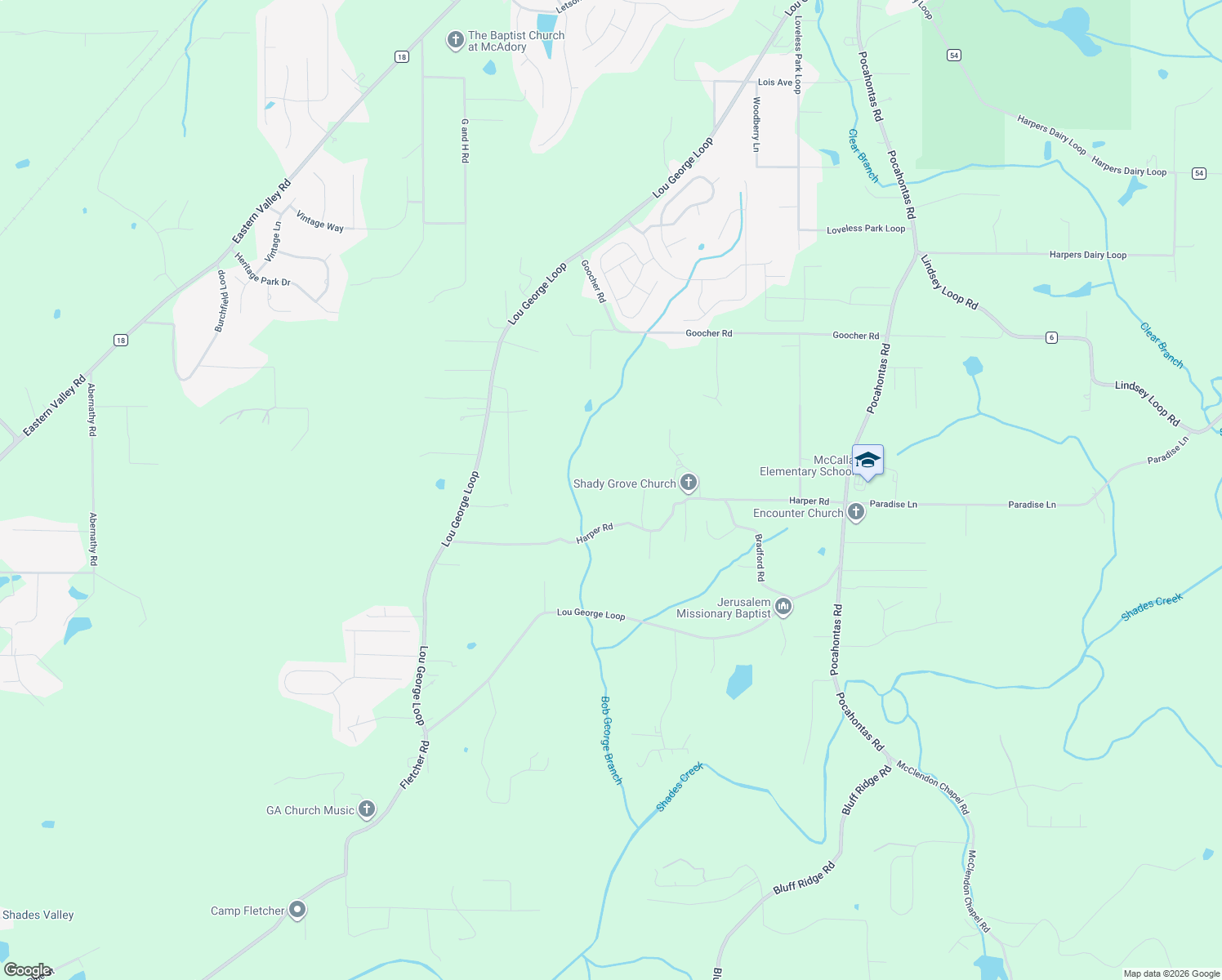 map of restaurants, bars, coffee shops, grocery stores, and more near 6995 Sadler Drive in Bessemer