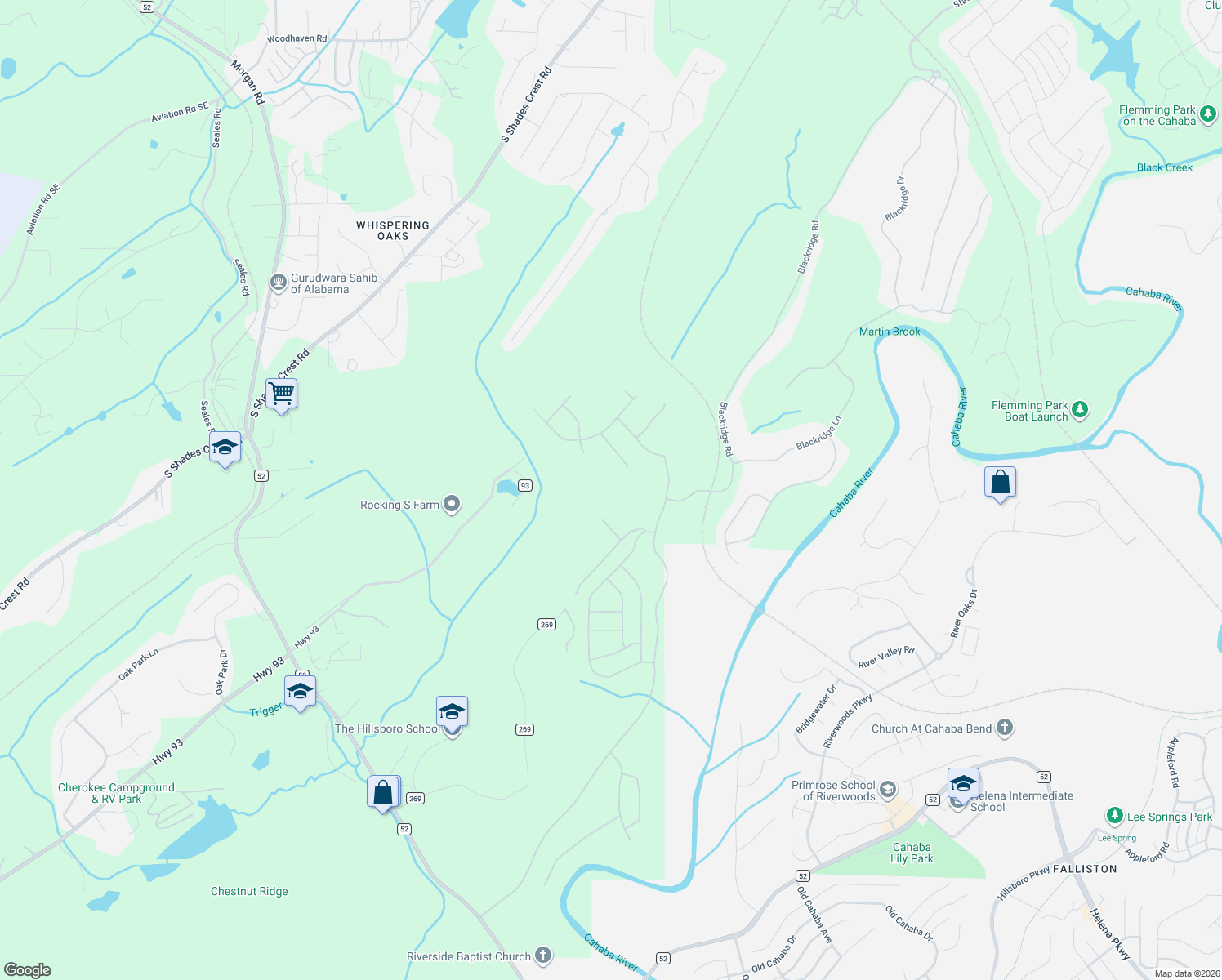 map of restaurants, bars, coffee shops, grocery stores, and more near Elvira Road in Helena