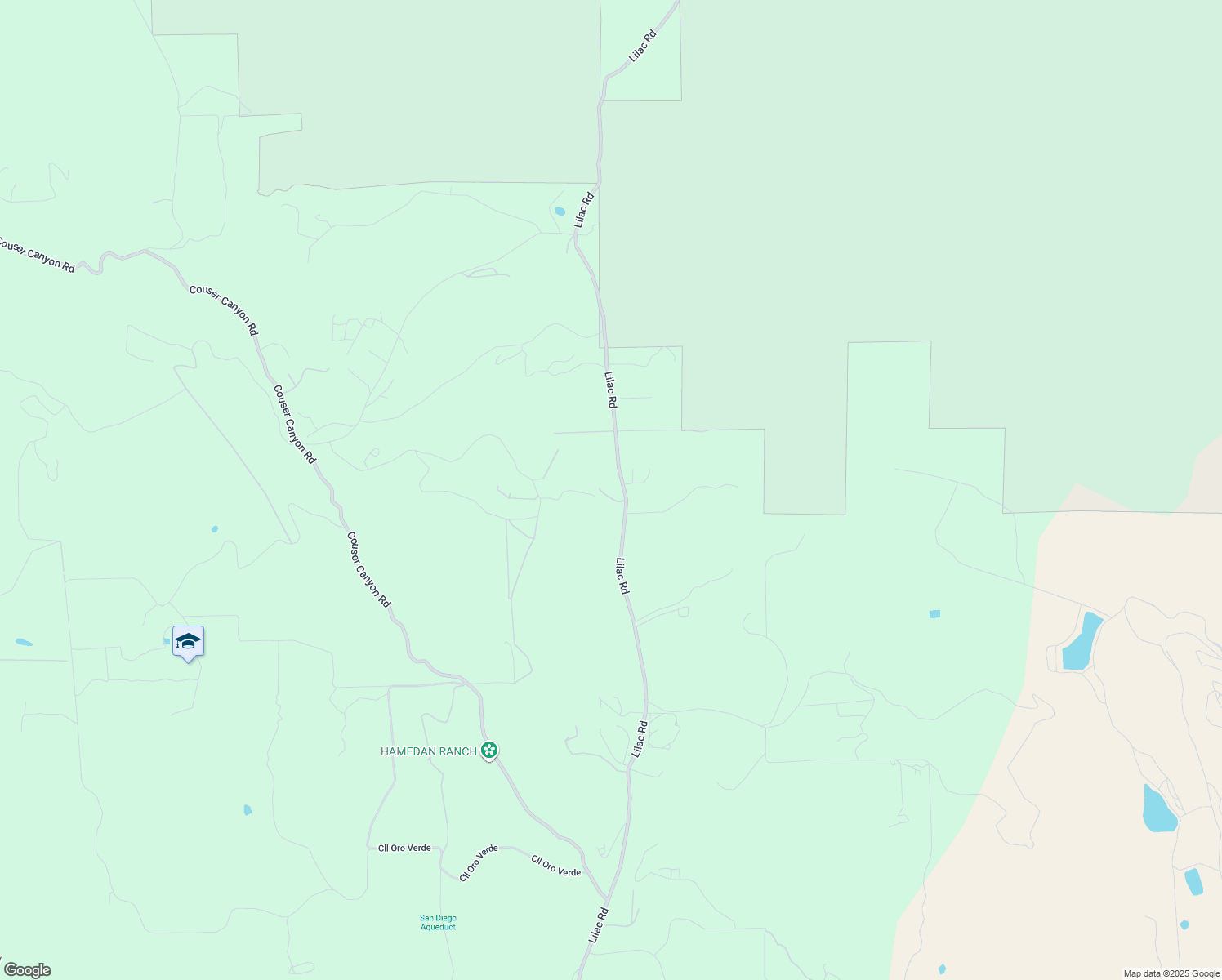 map of restaurants, bars, coffee shops, grocery stores, and more near 33140 Lilac Road in Valley Center