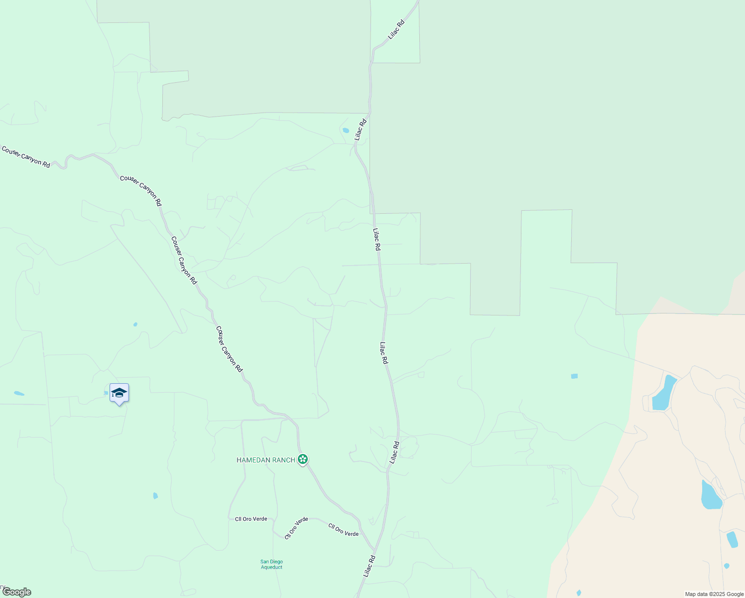 map of restaurants, bars, coffee shops, grocery stores, and more near 33140 Lilac Road in Valley Center
