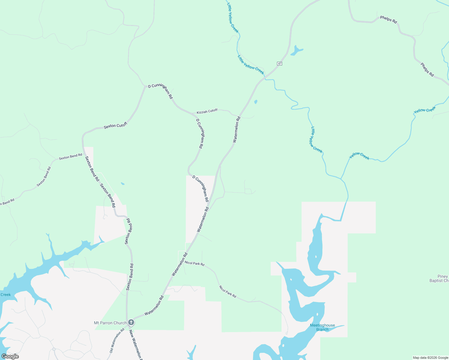 map of restaurants, bars, coffee shops, grocery stores, and more near 14485 Montgomery Loop in Tuscaloosa