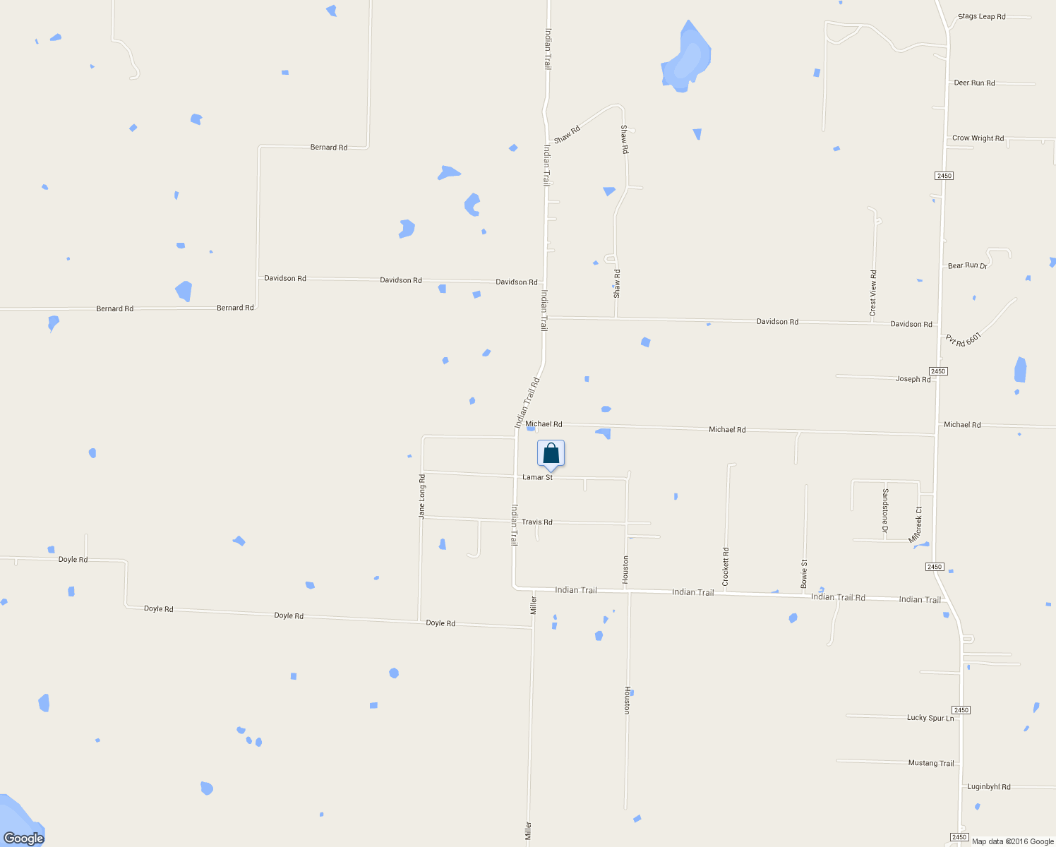 map of restaurants, bars, coffee shops, grocery stores, and more near 6251 Michael Road in Sanger