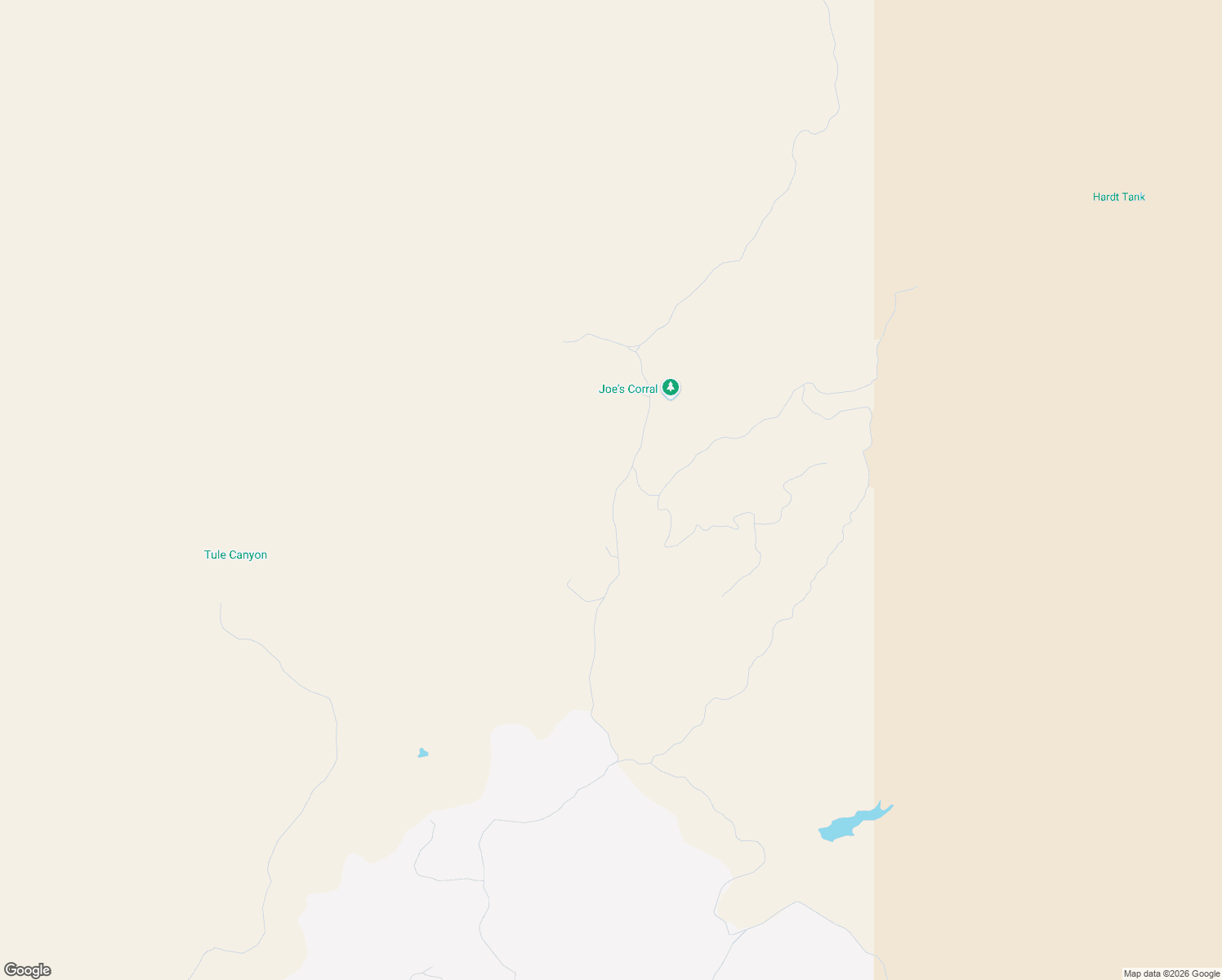 map of restaurants, bars, coffee shops, grocery stores, and more near 3810 North Elephant Butte Road in Queen Valley