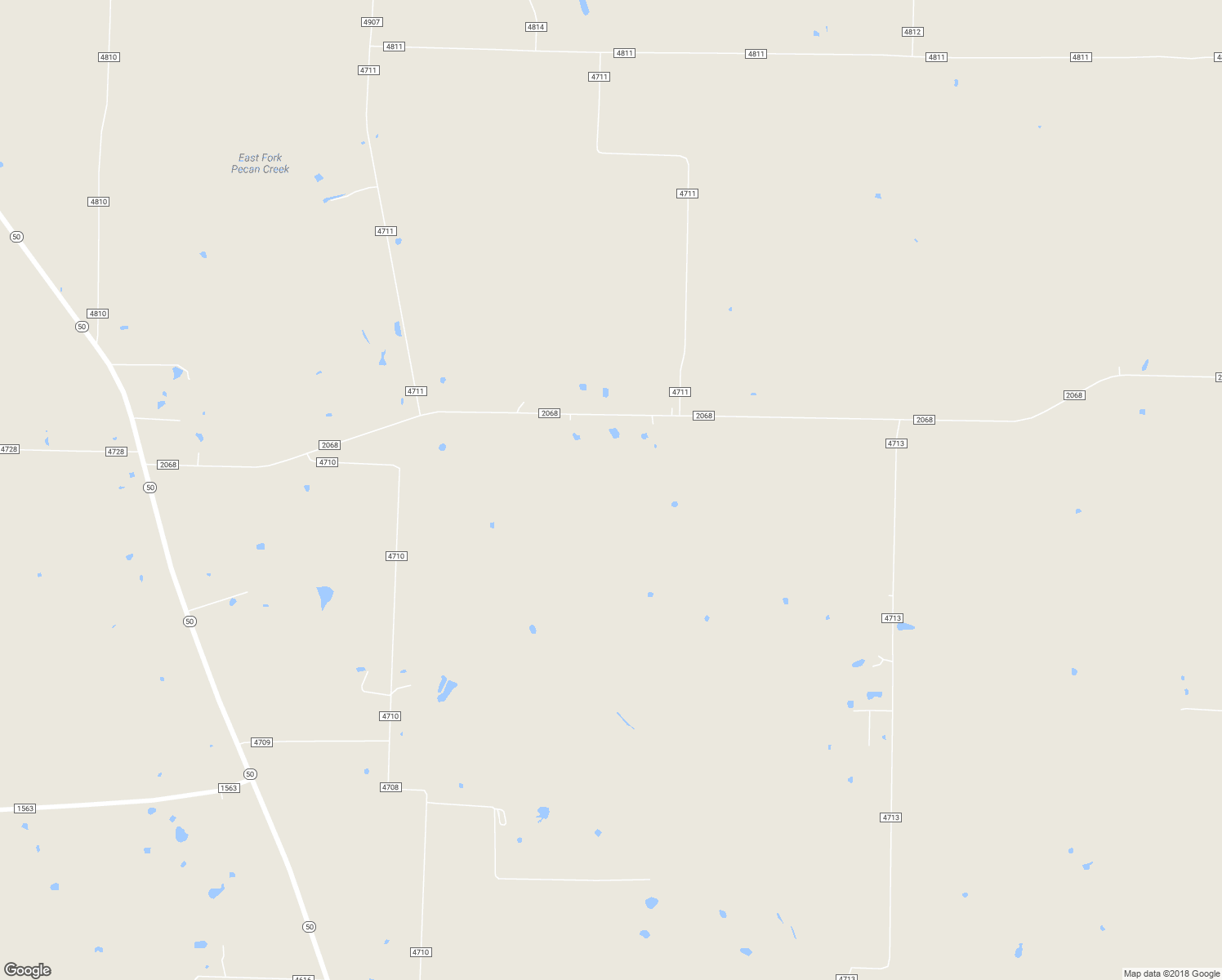 map of restaurants, bars, coffee shops, grocery stores, and more near Fm 2068 in Commerce