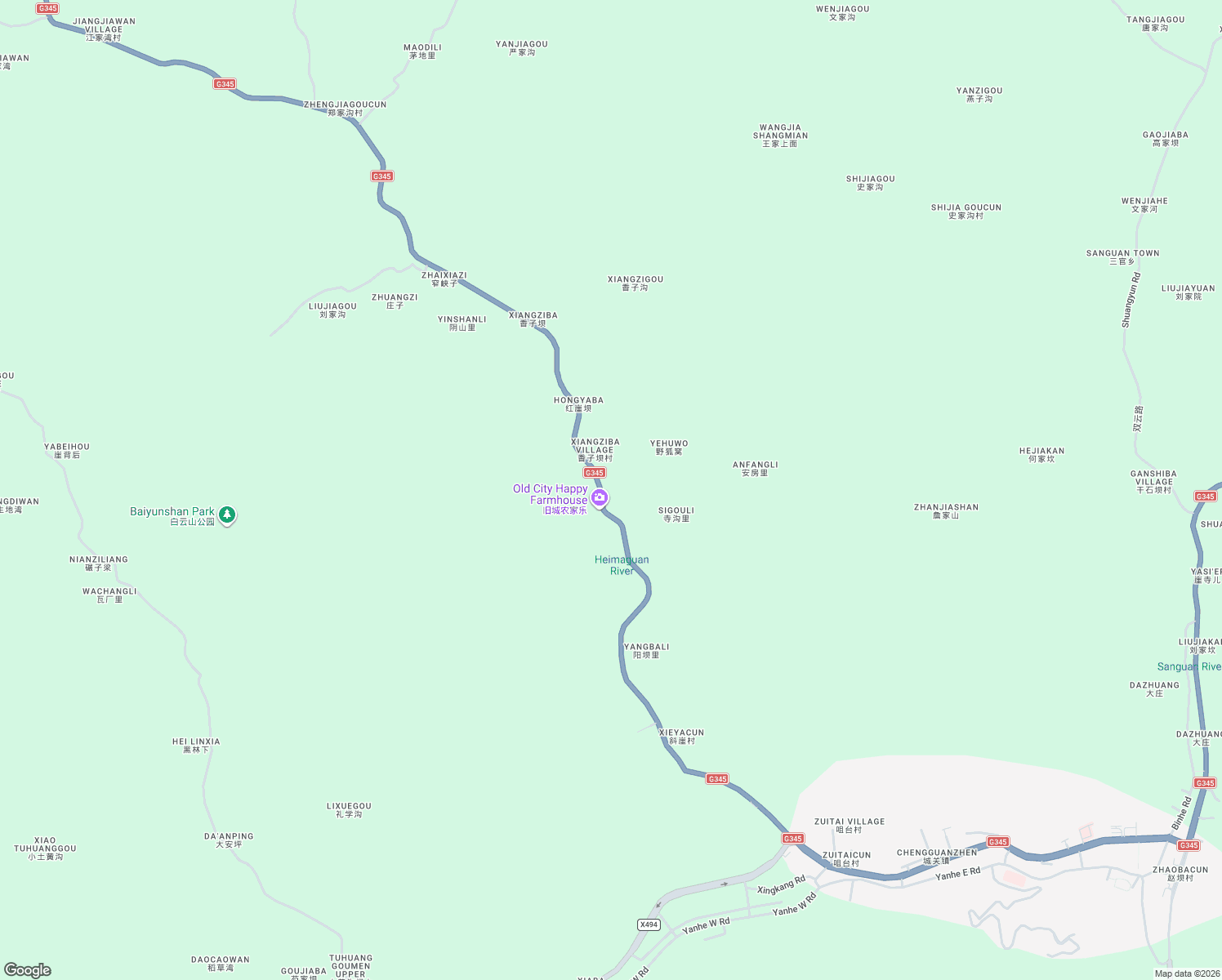 map of restaurants, bars, coffee shops, grocery stores, and more near in Longnan