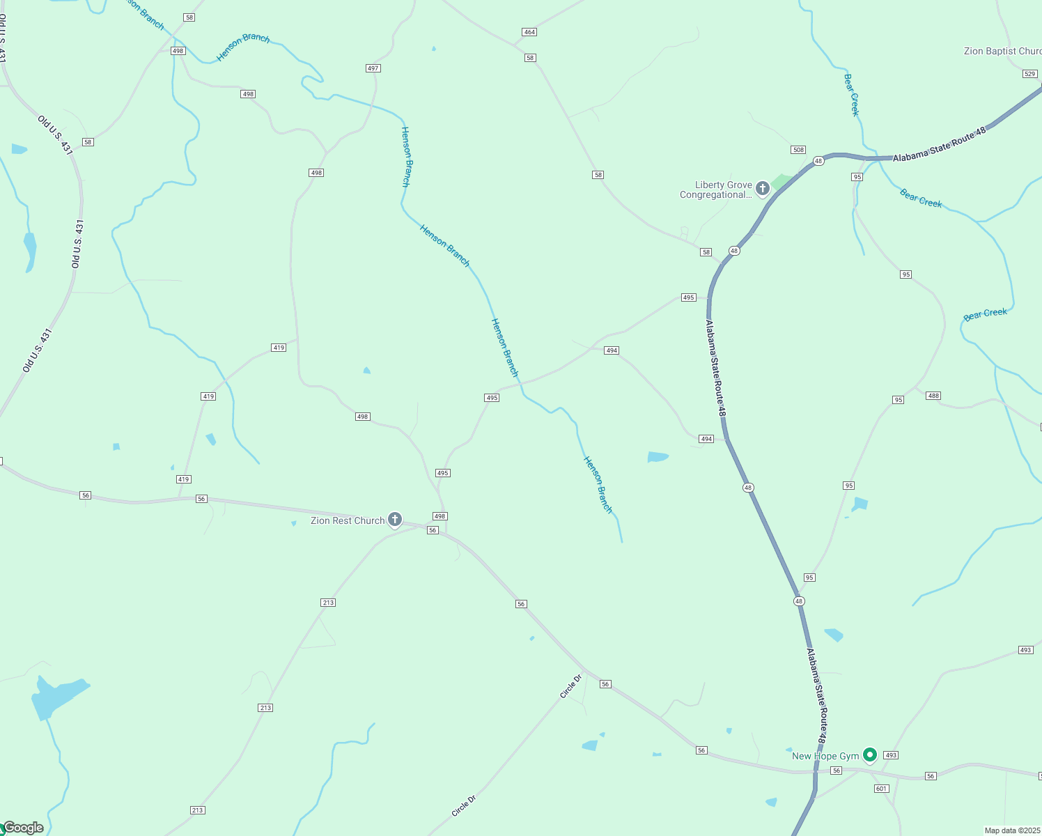 map of restaurants, bars, coffee shops, grocery stores, and more near 929 County Road 495 in Woodland