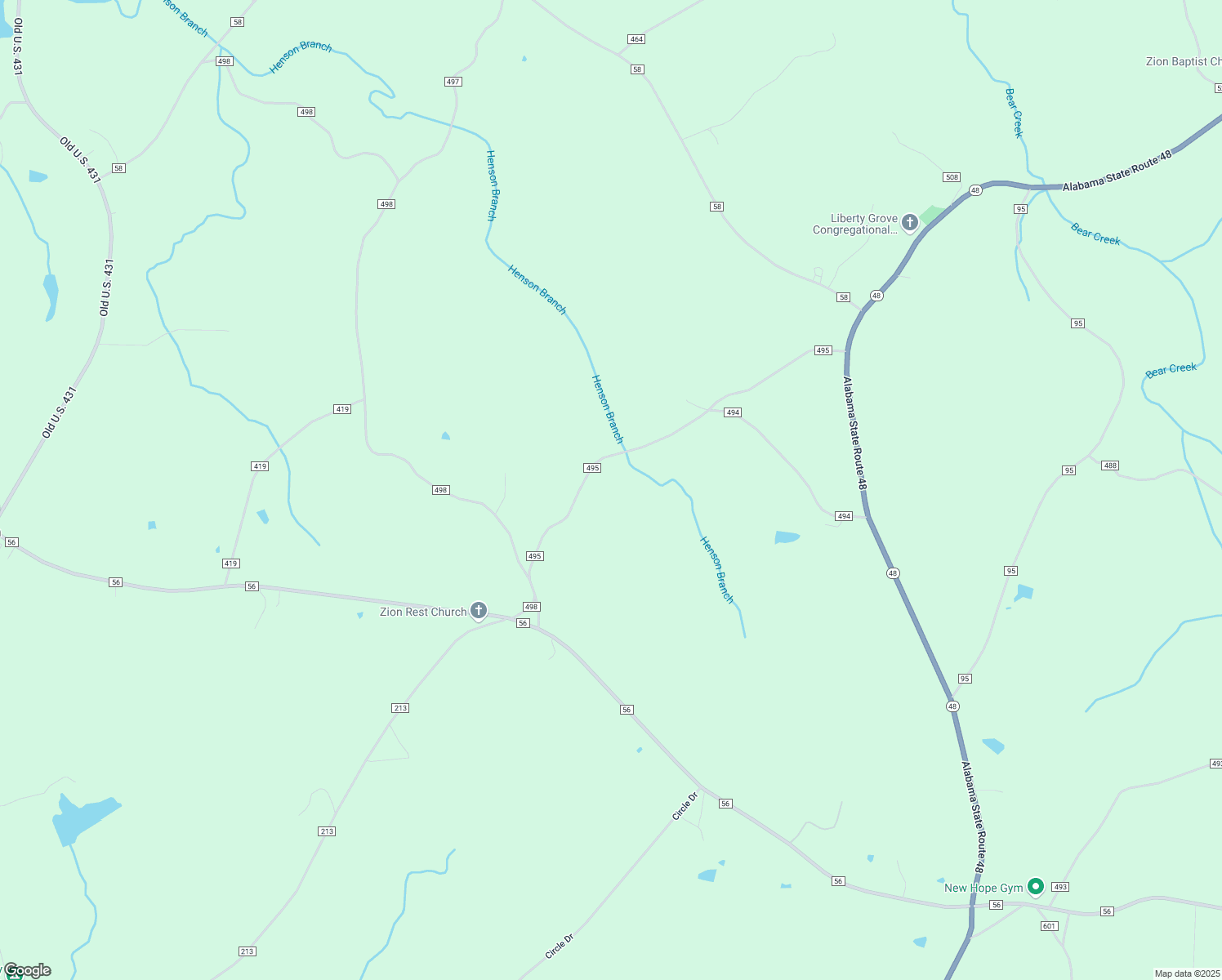 map of restaurants, bars, coffee shops, grocery stores, and more near 929 County Road 495 in Woodland