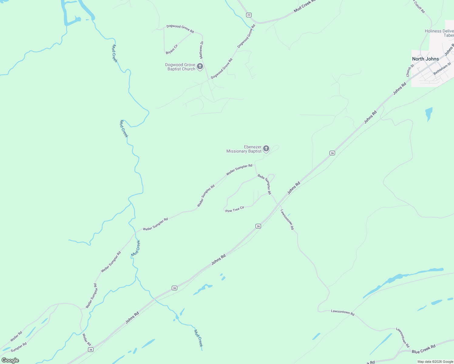 map of restaurants, bars, coffee shops, grocery stores, and more near 9154 Weller Sumpter Road in Adger