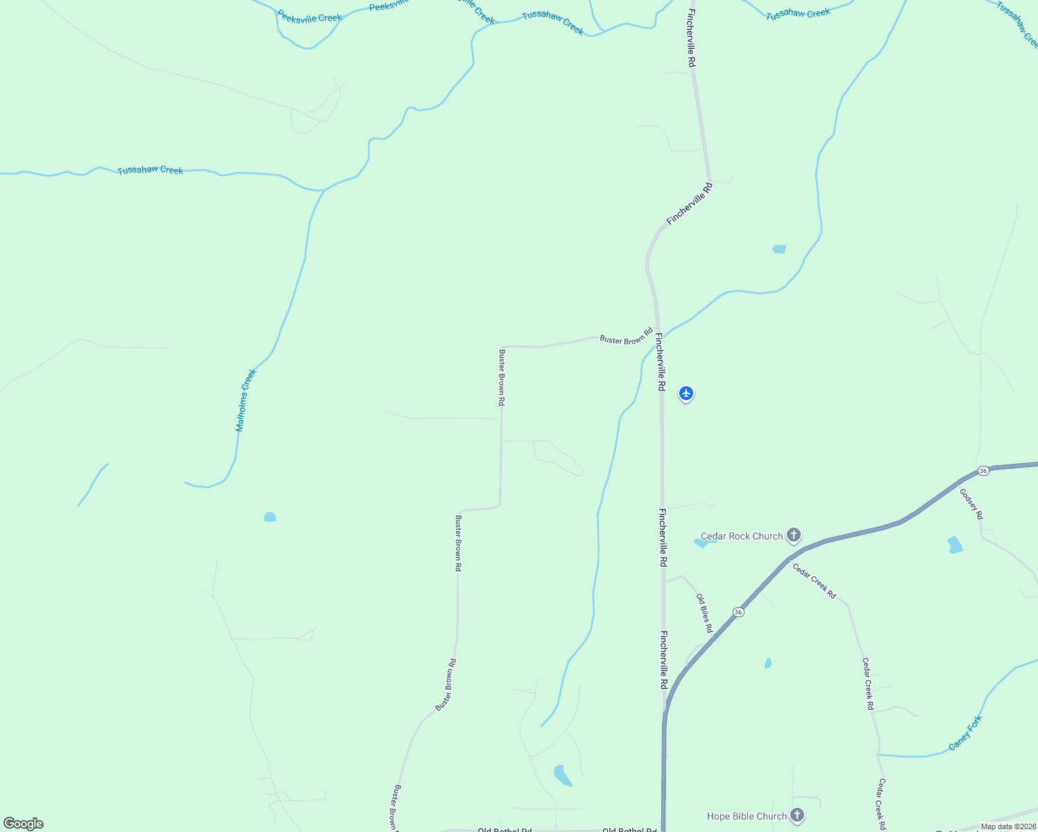 map of restaurants, bars, coffee shops, grocery stores, and more near 472 Buster Brown Road in Jackson