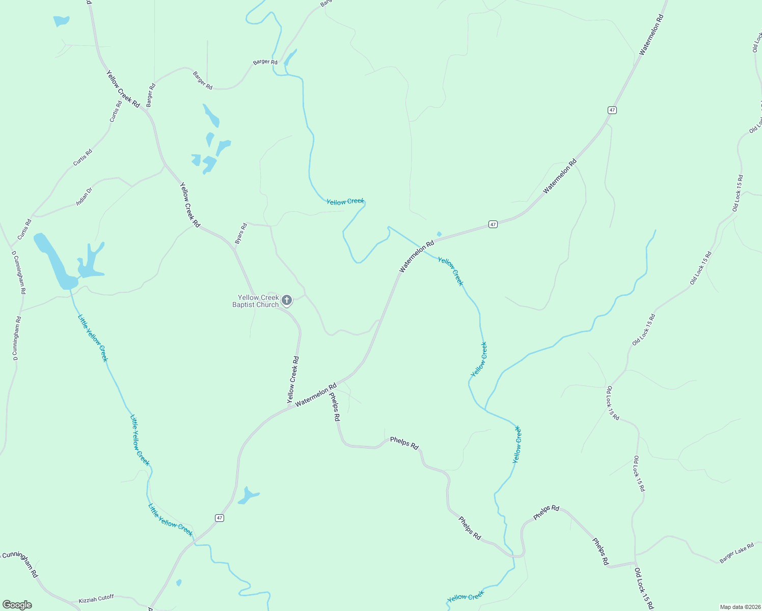 map of restaurants, bars, coffee shops, grocery stores, and more near 14767-14801 Watermelon Road in Tuscaloosa