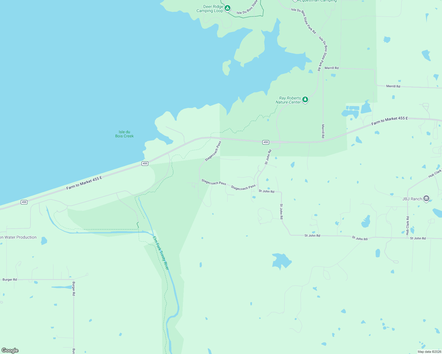 map of restaurants, bars, coffee shops, grocery stores, and more near 10783 Stagecoach Pass in Pilot Point