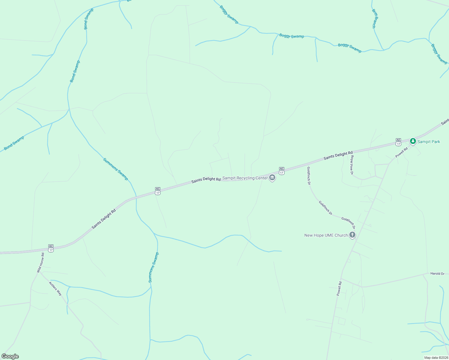 map of restaurants, bars, coffee shops, grocery stores, and more near 3019 Saints Delight Road in Georgetown
