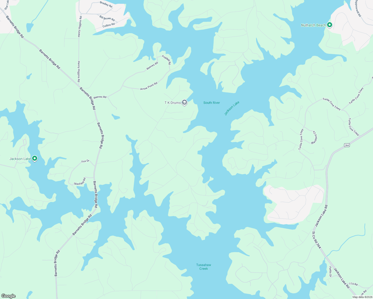 map of restaurants, bars, coffee shops, grocery stores, and more near 189 Quail Trail in Jackson