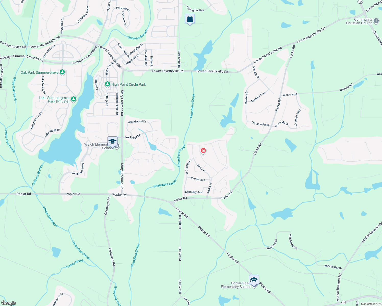 map of restaurants, bars, coffee shops, grocery stores, and more near 148 Parks Place in Sharpsburg