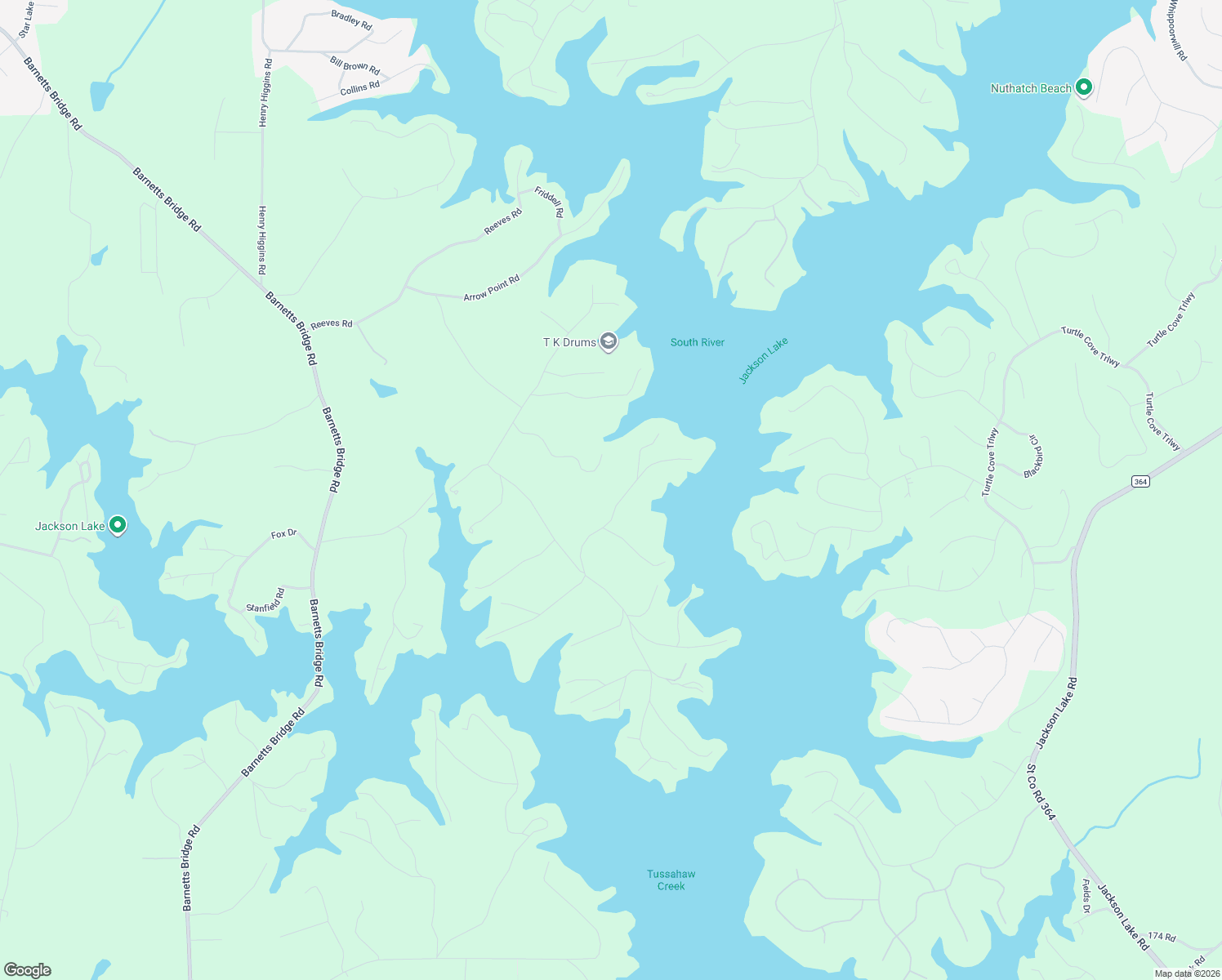 map of restaurants, bars, coffee shops, grocery stores, and more near 189 Quail Trail in Jackson
