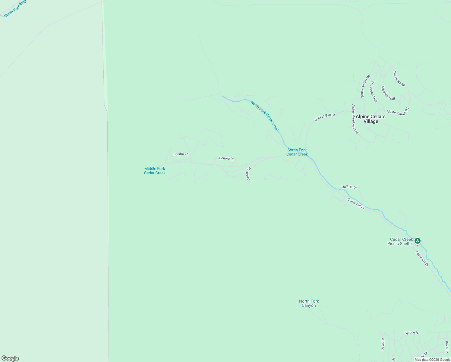 map of restaurants, bars, coffee shops, grocery stores, and more near 157 Jarratt Loop in Ruidoso