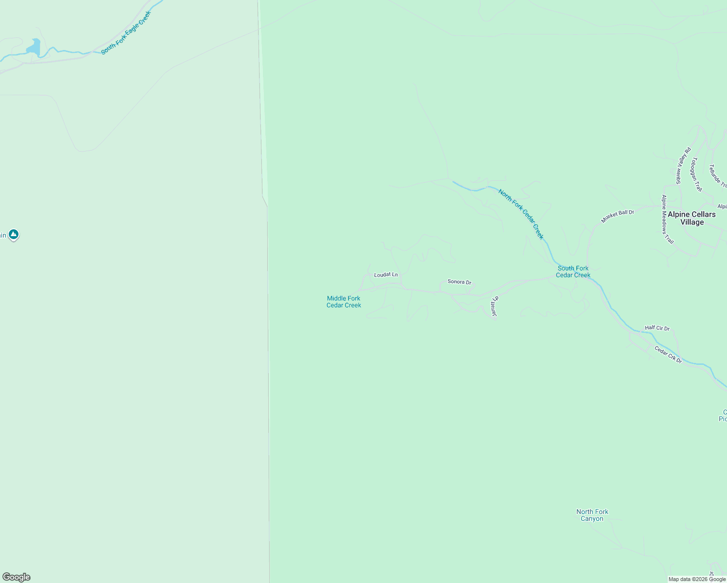 map of restaurants, bars, coffee shops, grocery stores, and more near 447 Chase Lane in Ruidoso