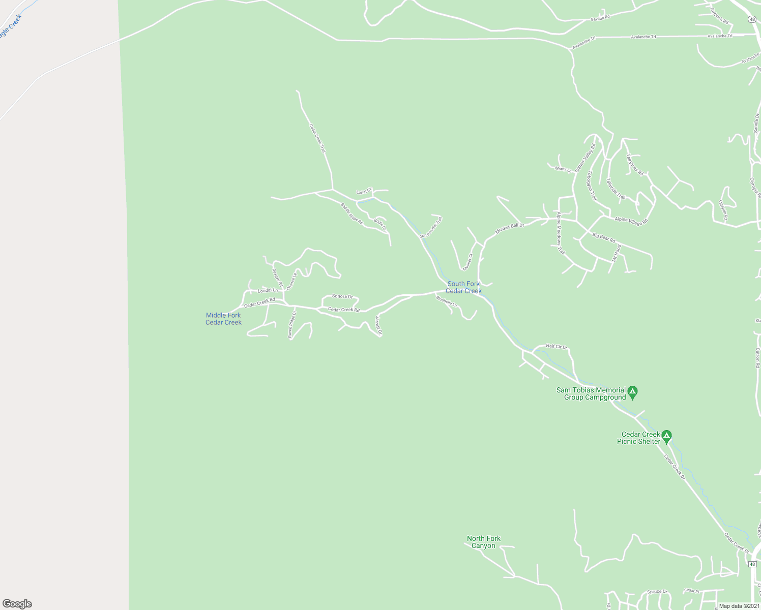 map of restaurants, bars, coffee shops, grocery stores, and more near 270 Cedar Creek Road in Ruidoso