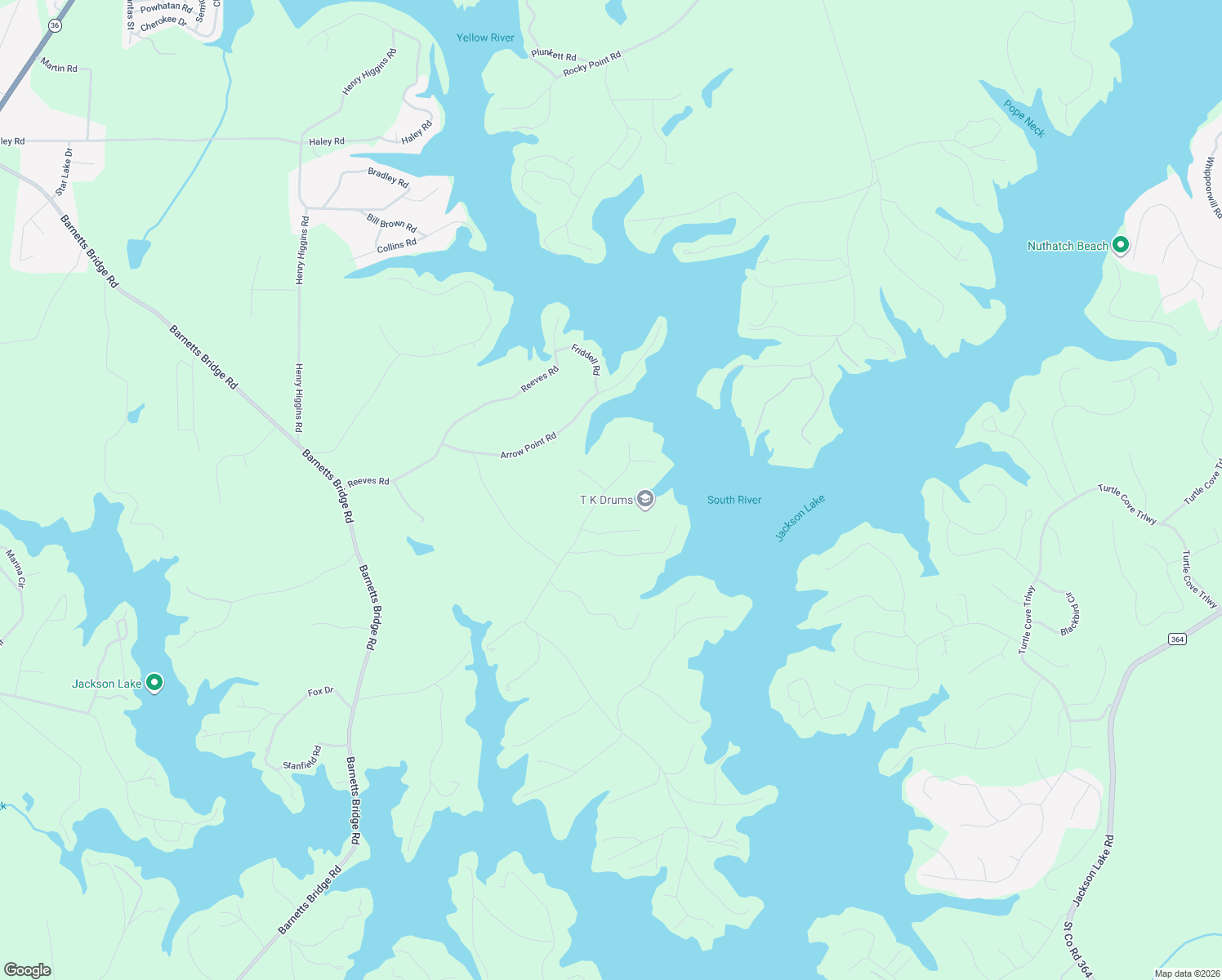 map of restaurants, bars, coffee shops, grocery stores, and more near in Butts County