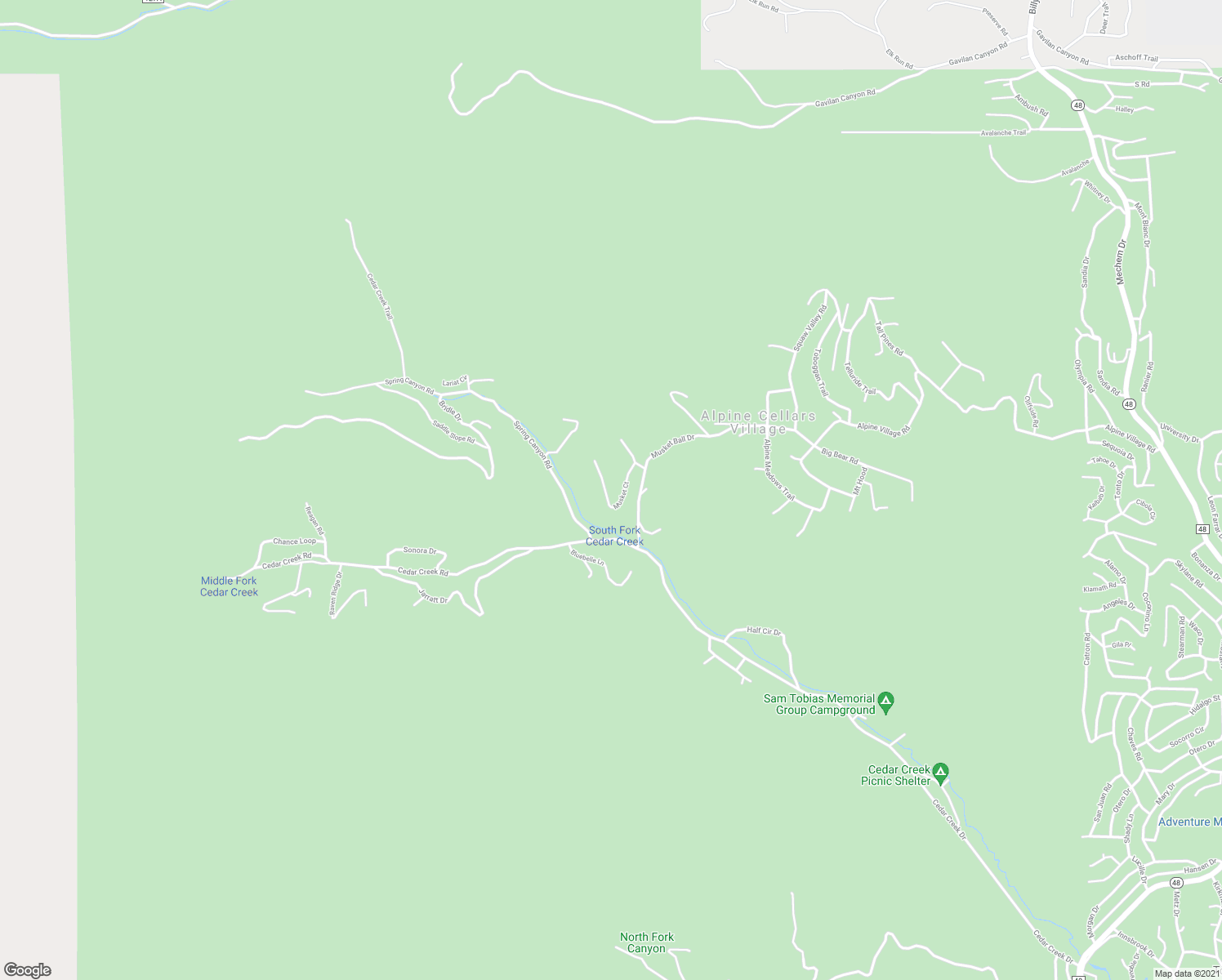 map of restaurants, bars, coffee shops, grocery stores, and more near 124 Musket Court in Ruidoso