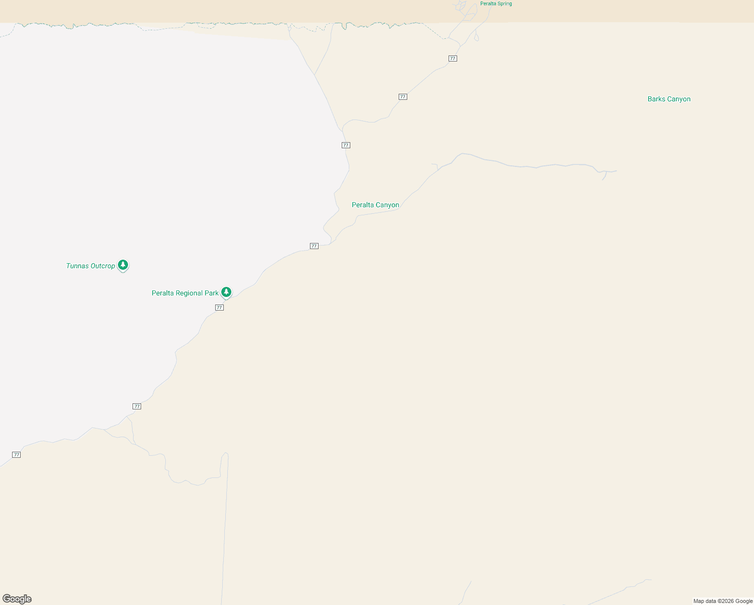 map of restaurants, bars, coffee shops, grocery stores, and more near East Gold Rush Road in Gold Canyon