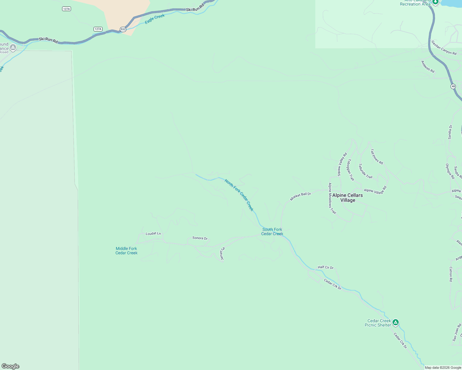 map of restaurants, bars, coffee shops, grocery stores, and more near 140-144 Spring Canyon Road in Ruidoso