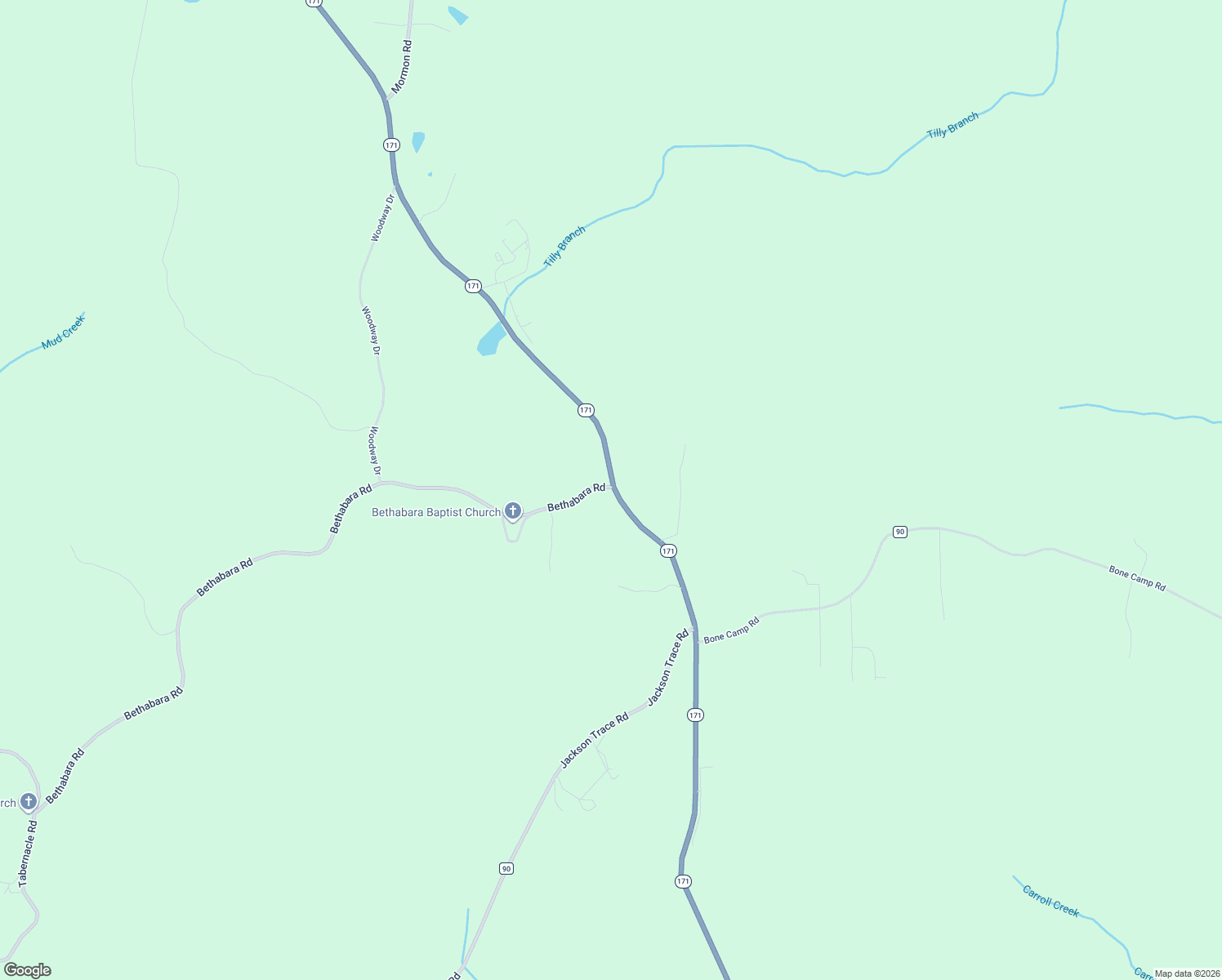 map of restaurants, bars, coffee shops, grocery stores, and more near 15201 Bethabara Rd in Northport