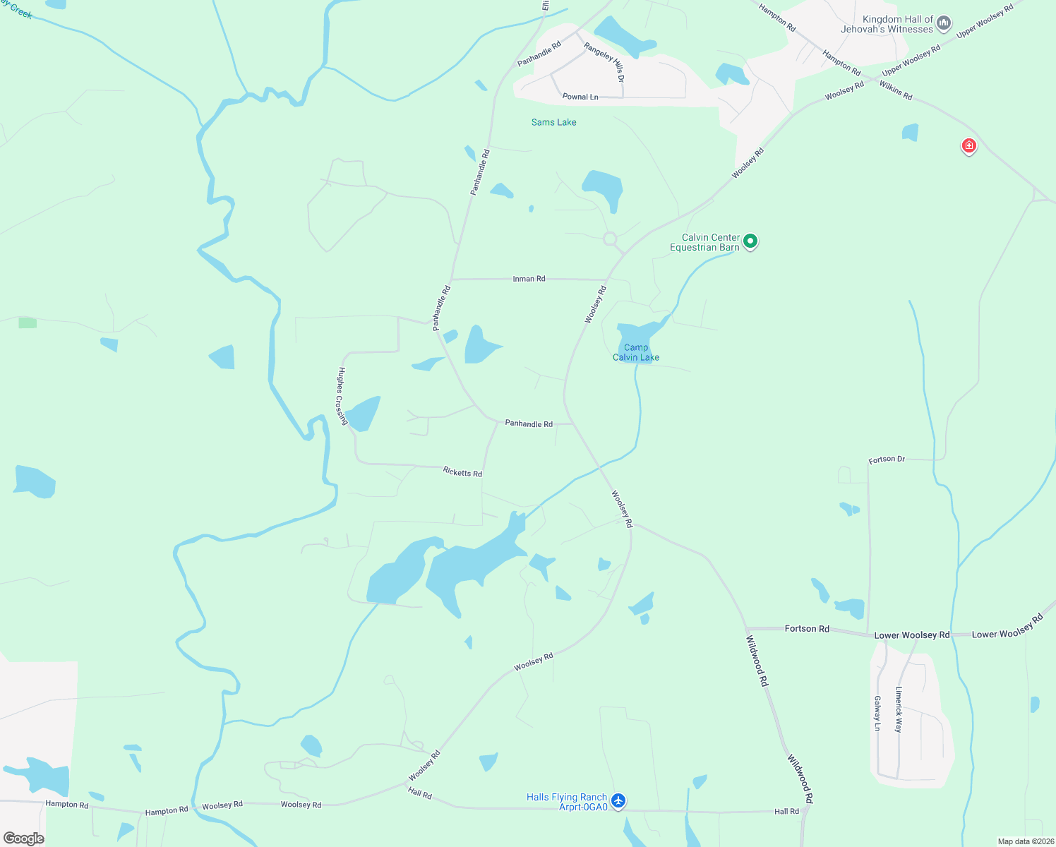 map of restaurants, bars, coffee shops, grocery stores, and more near 13788 Panhandle Road in Hampton