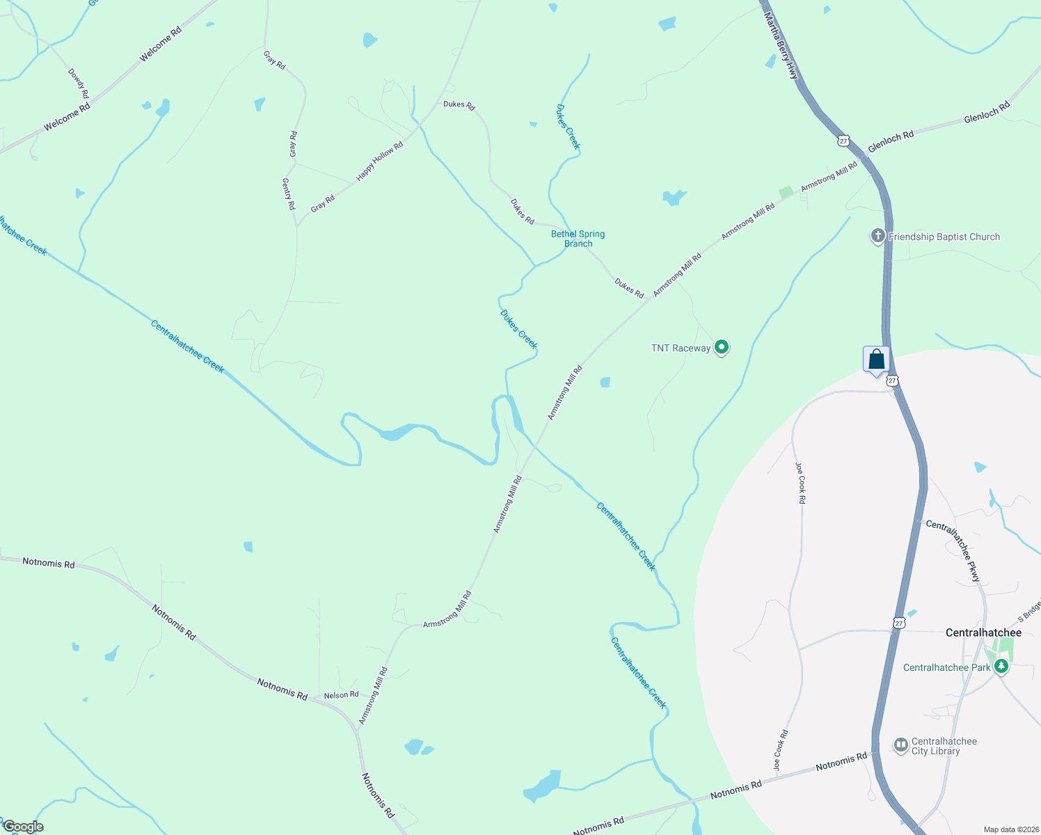 map of restaurants, bars, coffee shops, grocery stores, and more near 1690 Armstrong Mill Road in Franklin