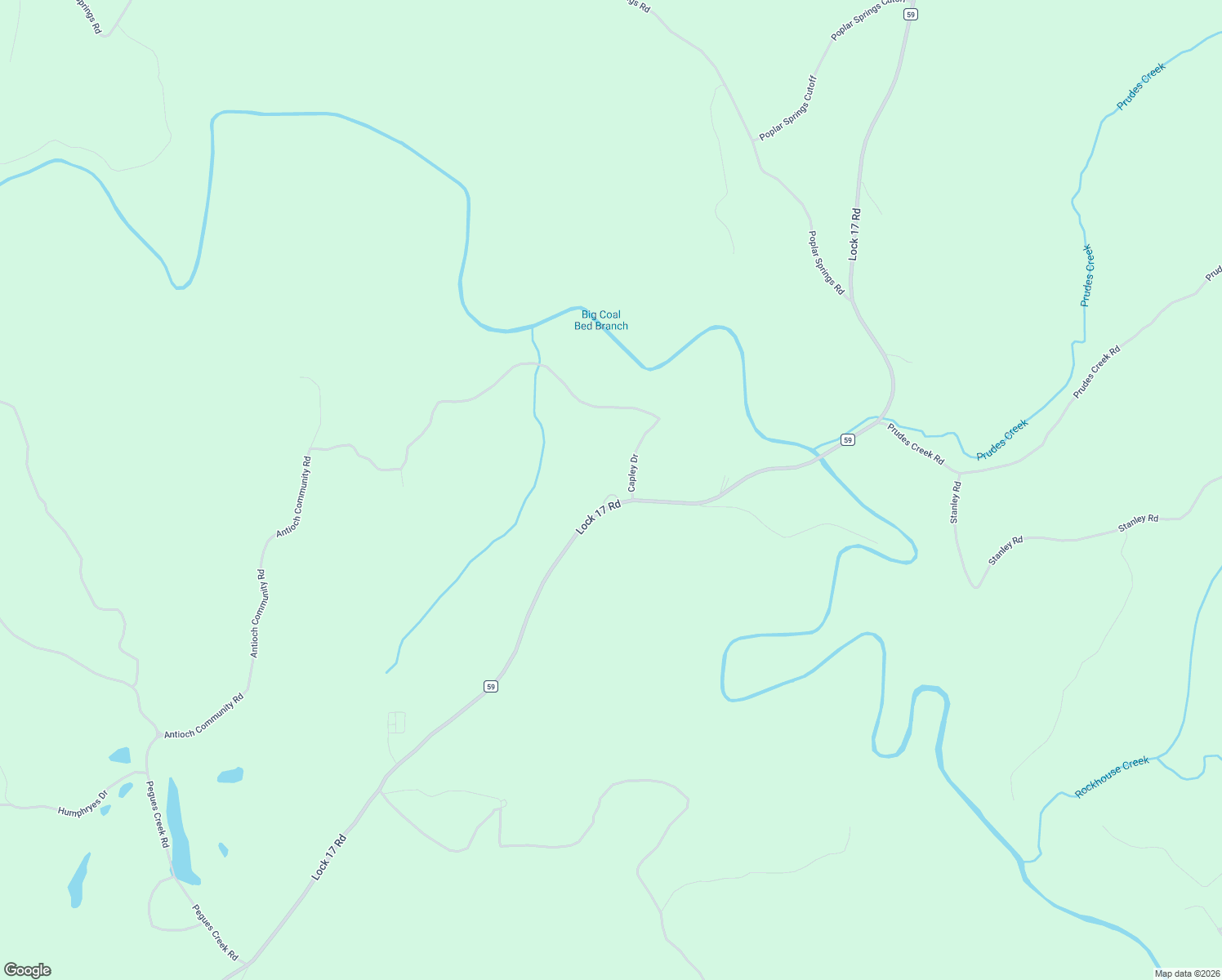 map of restaurants, bars, coffee shops, grocery stores, and more near 16598 Lock 17 Road in Brookwood