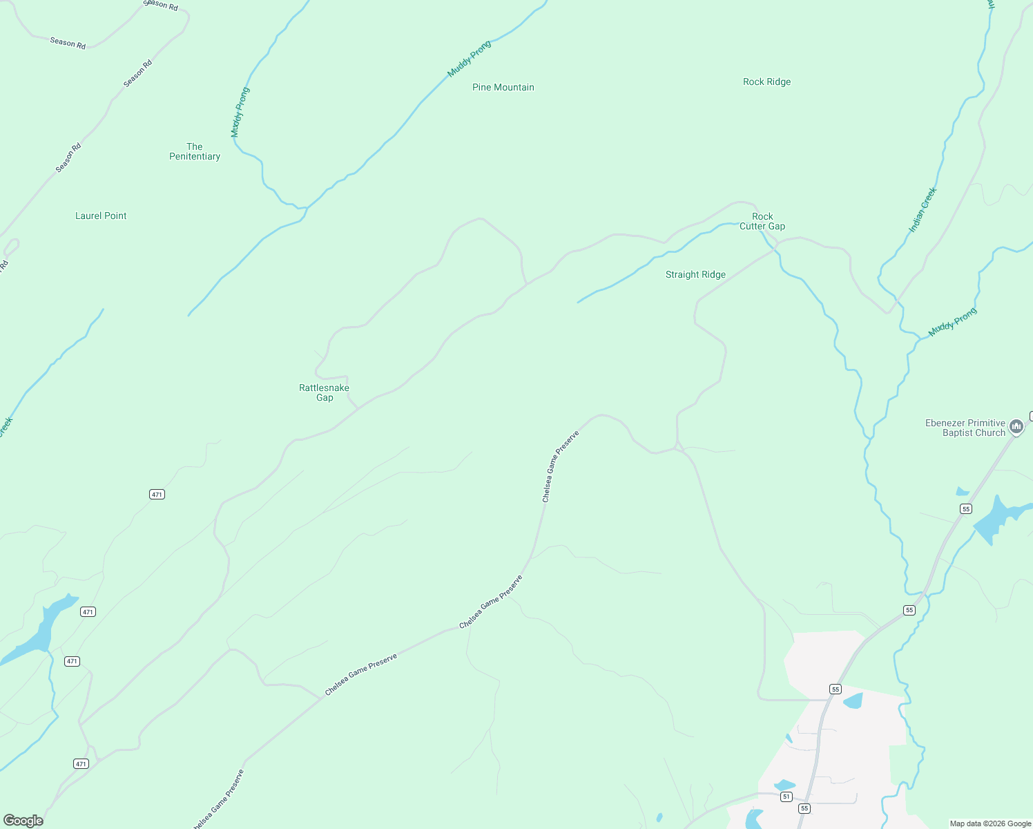 map of restaurants, bars, coffee shops, grocery stores, and more near Chelsea Game Preserve in Sterrett