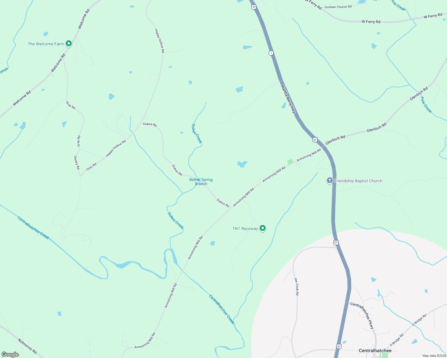 map of restaurants, bars, coffee shops, grocery stores, and more near 706 Armstrong Mill Road in Franklin